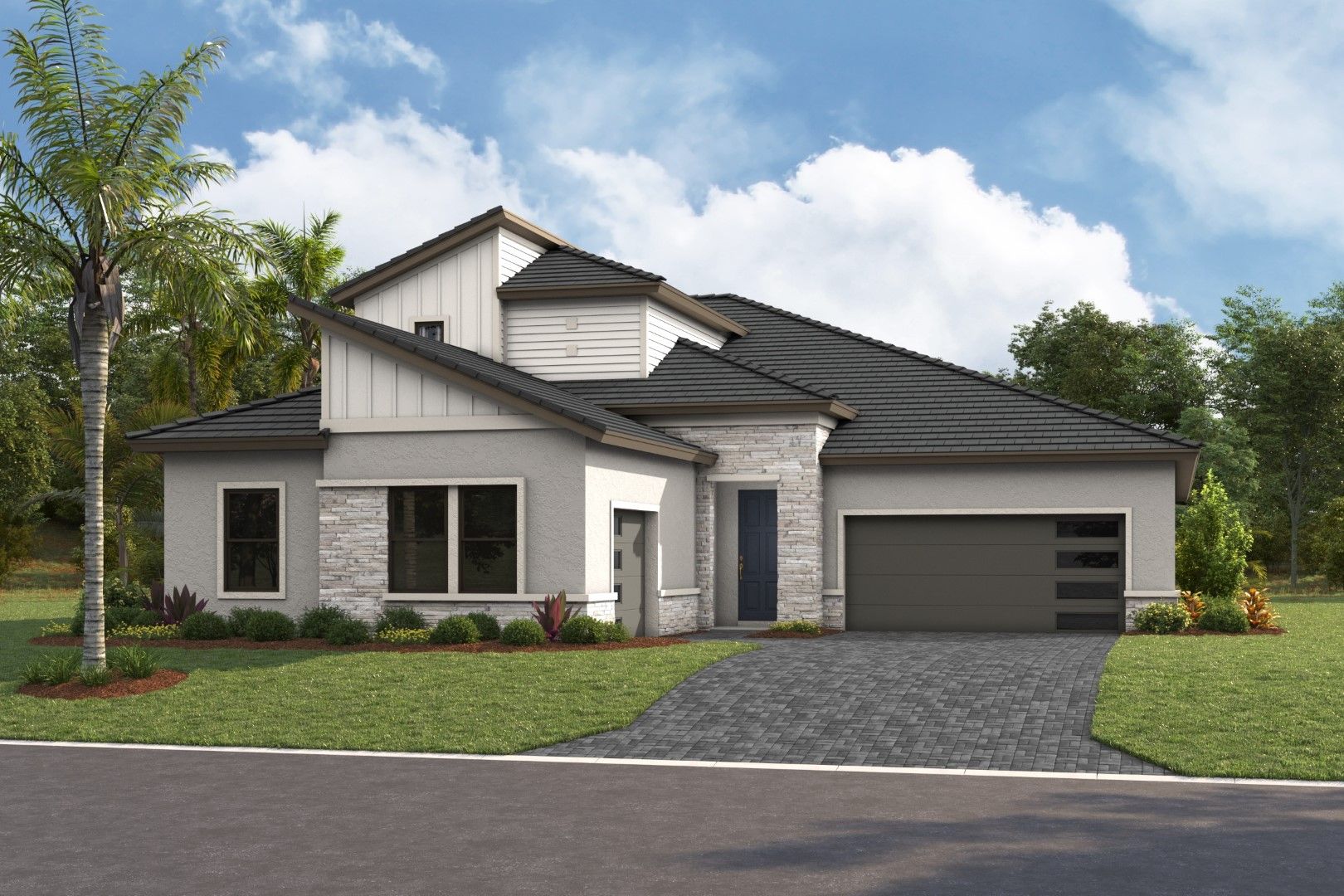 Gasparilla II - Modern - MOD2 - Paver - Flat Tile