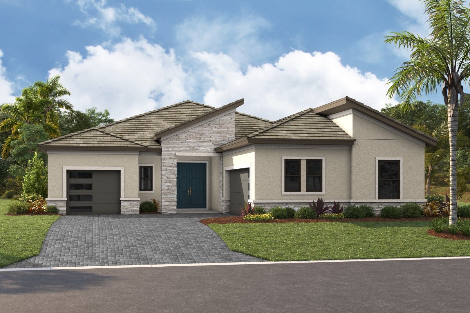 Siesta Key I - Modern - MOD3 - Paver - Flat Tile