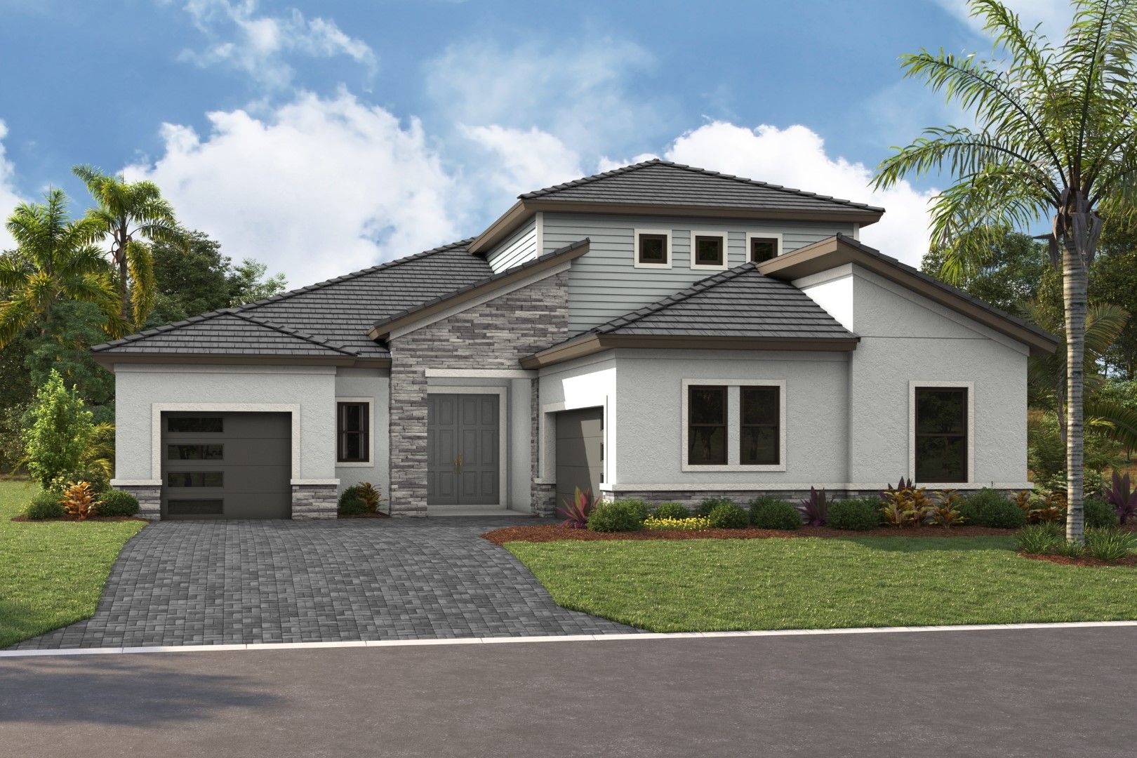 Siesta Key II - Modern - MOD4 - Paver - Flat Tile