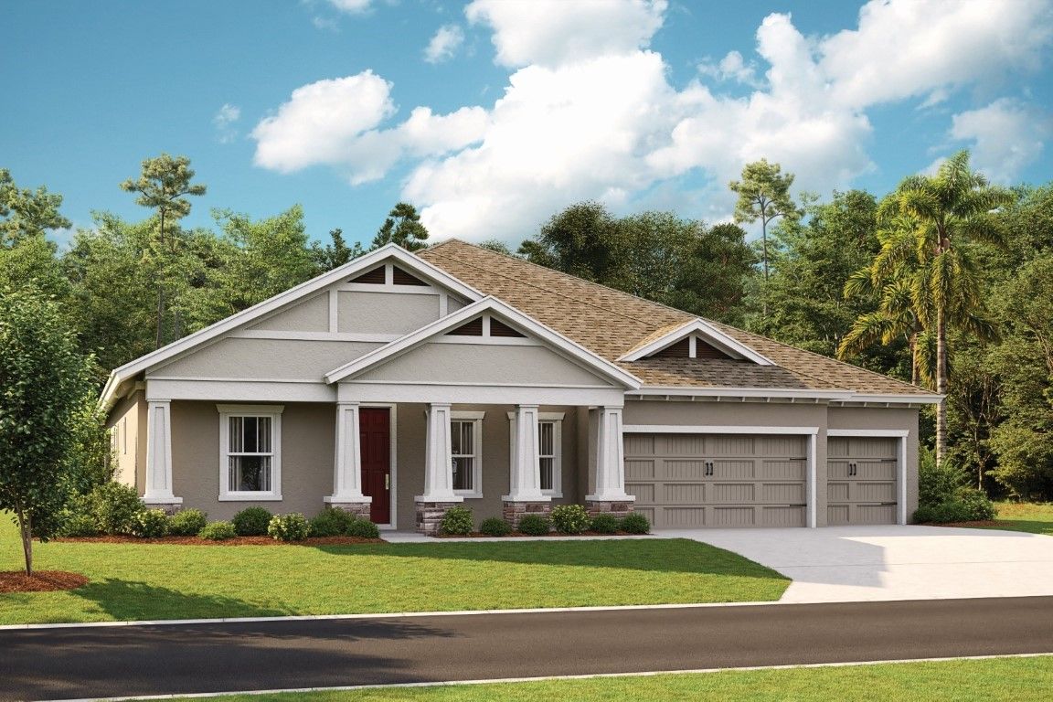 Key West I - Craftsman B - CRT2 Color Scheme - Shingle
