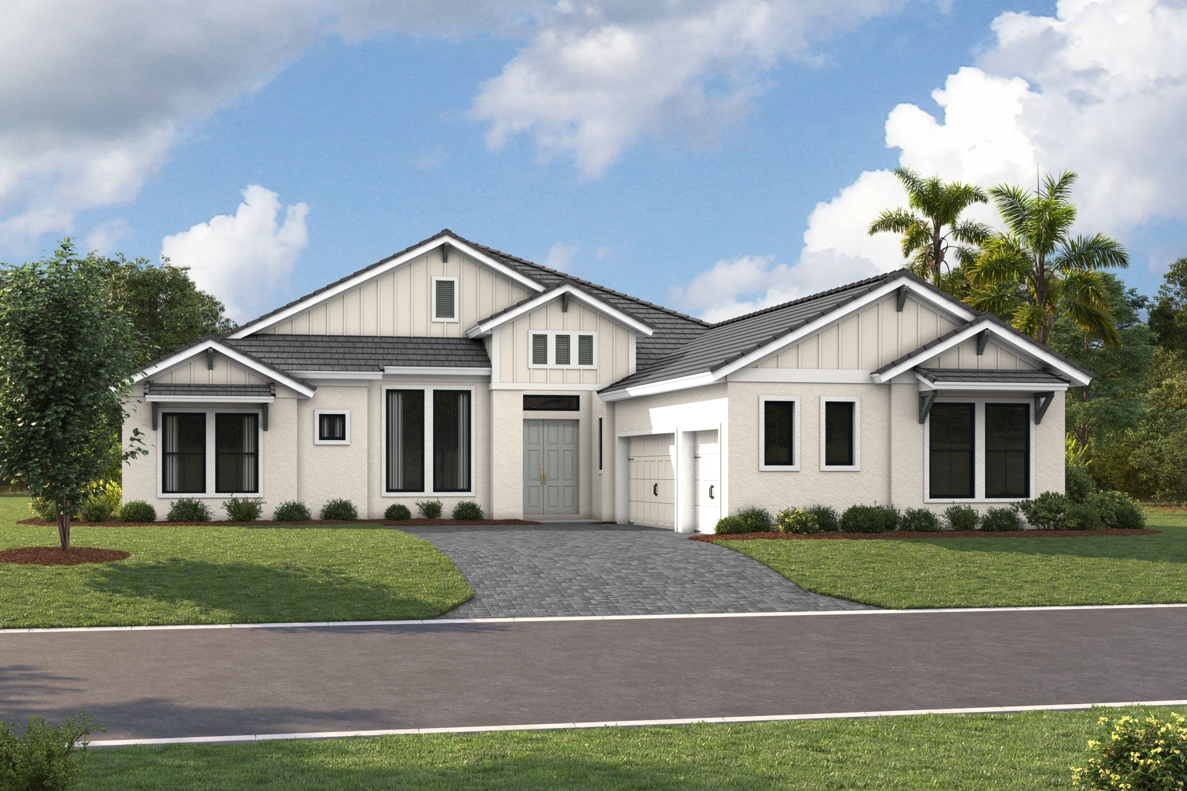 Key Haven I - Modern Farmhouse - MFH1 Color Scheme - Flat Tile