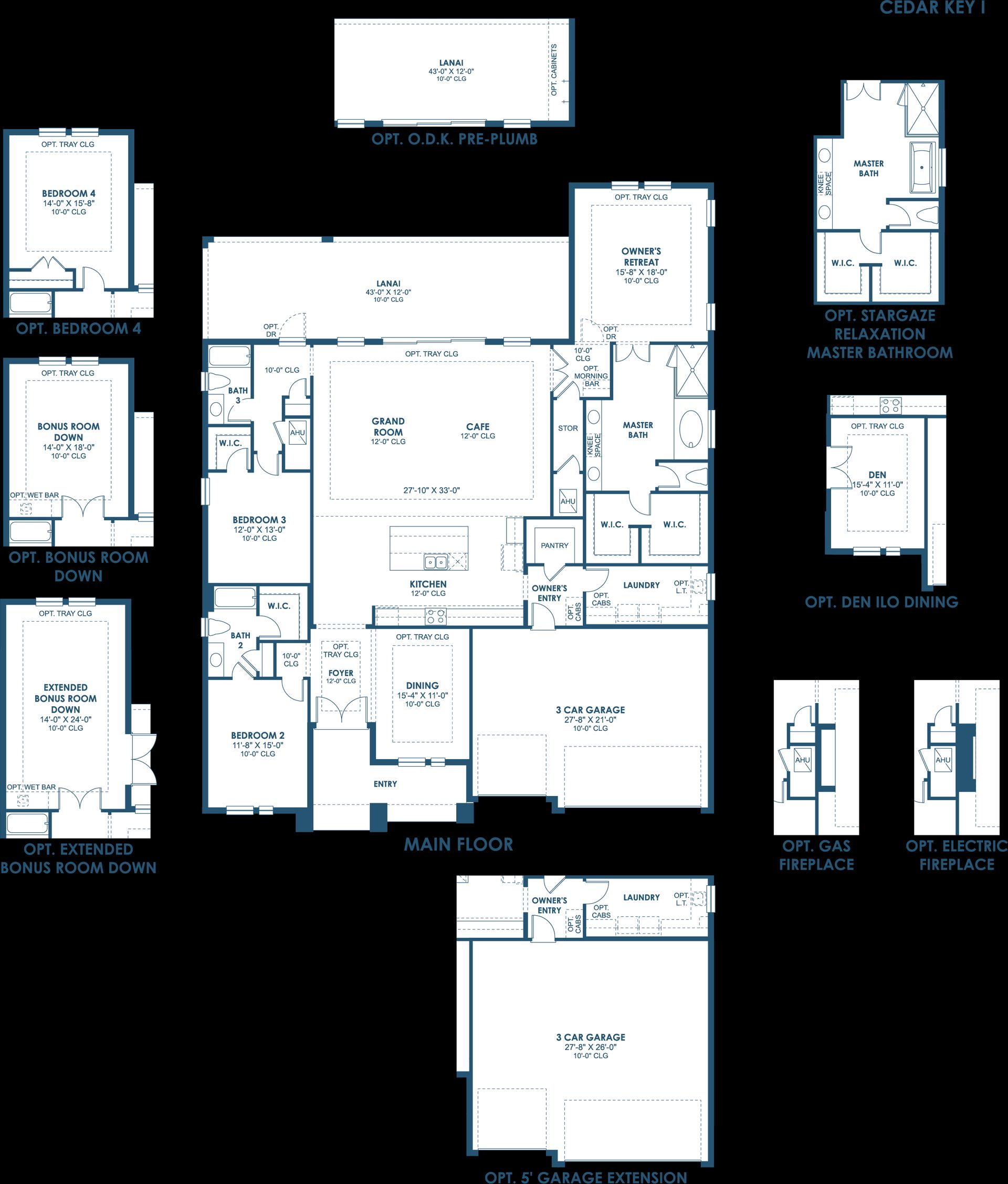 Cedar Key I-Modern-print