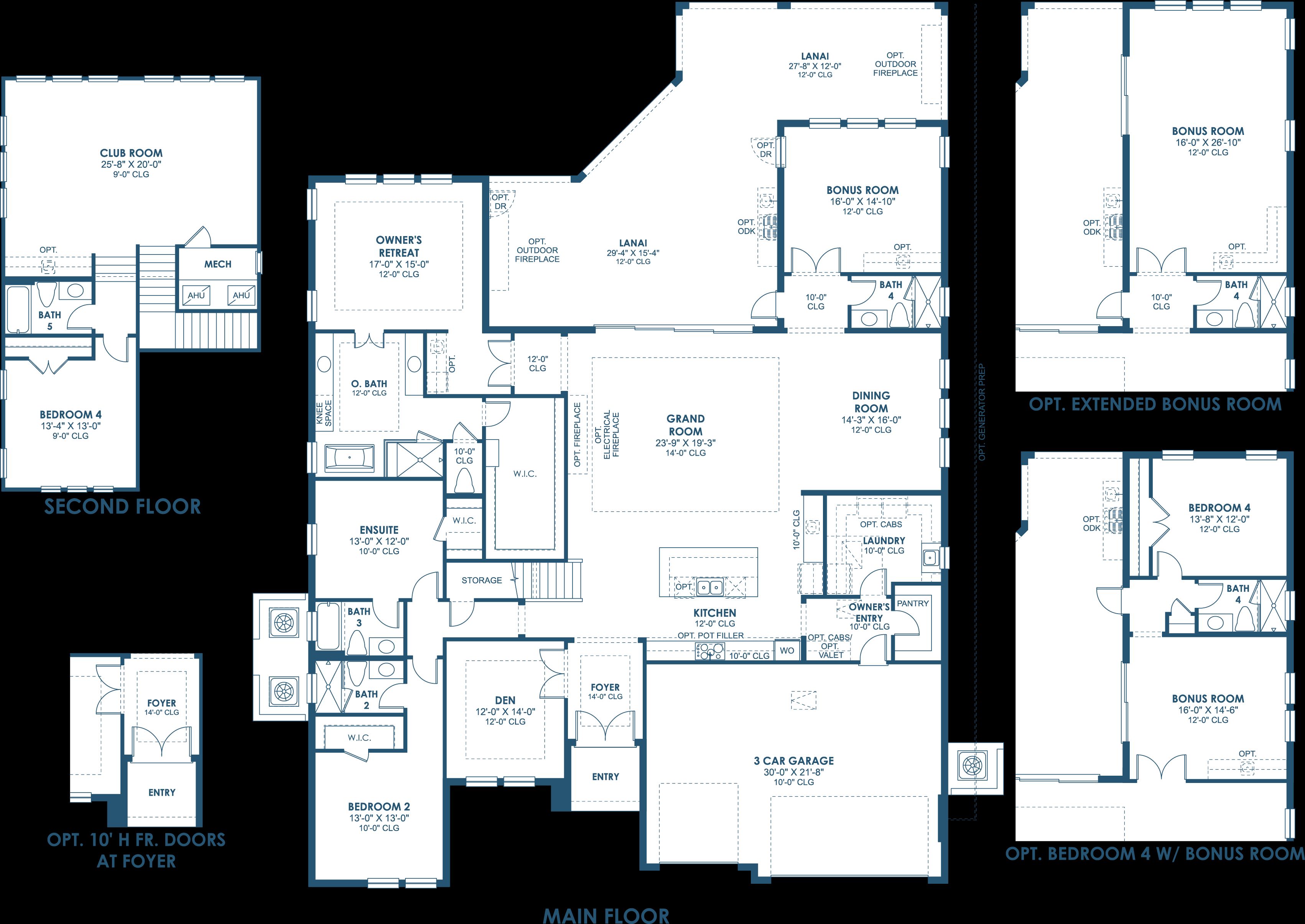 Abruzzo II - Modern Coastal - Floorplan