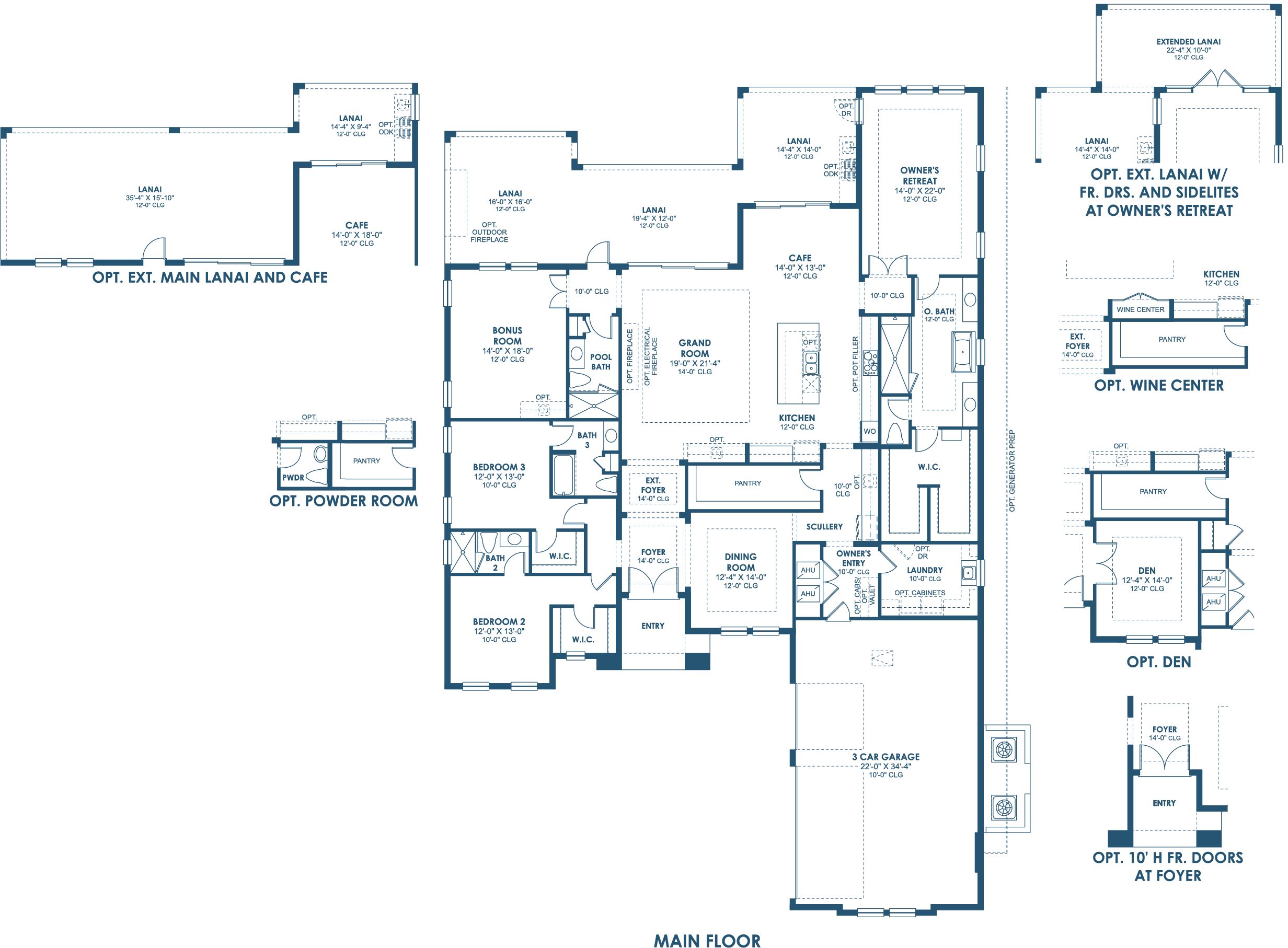 Calabria I - Coastal E - Floorplan