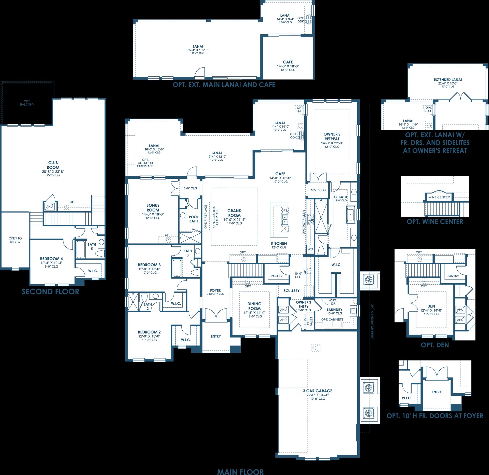 Calabria II - Coastal E - Floorplan