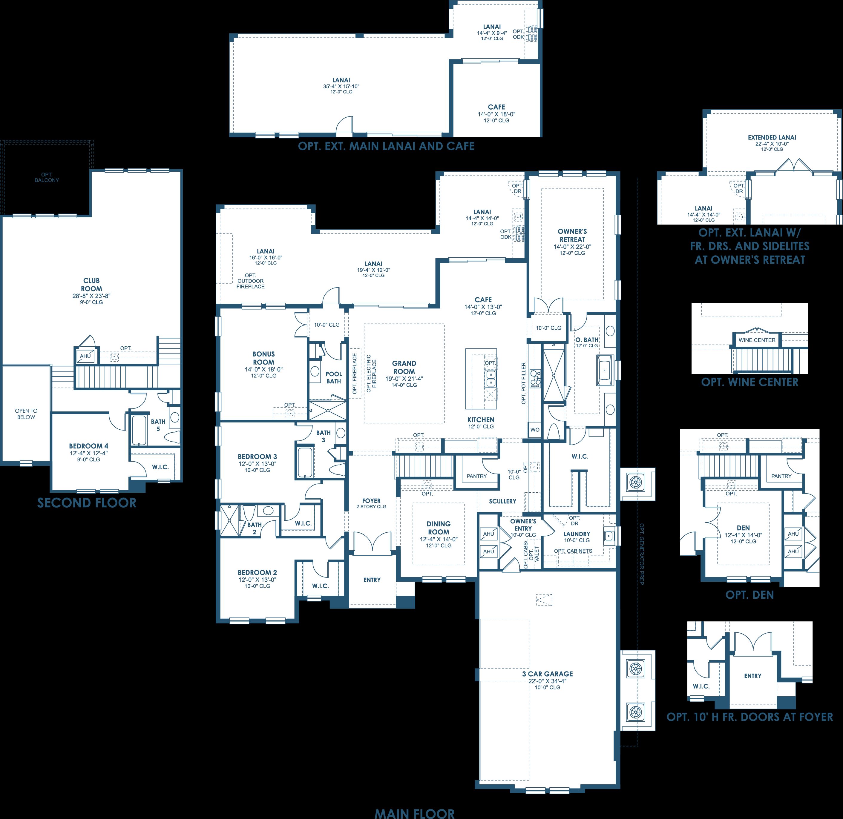 Calabria II - Coastal E - Floorplan