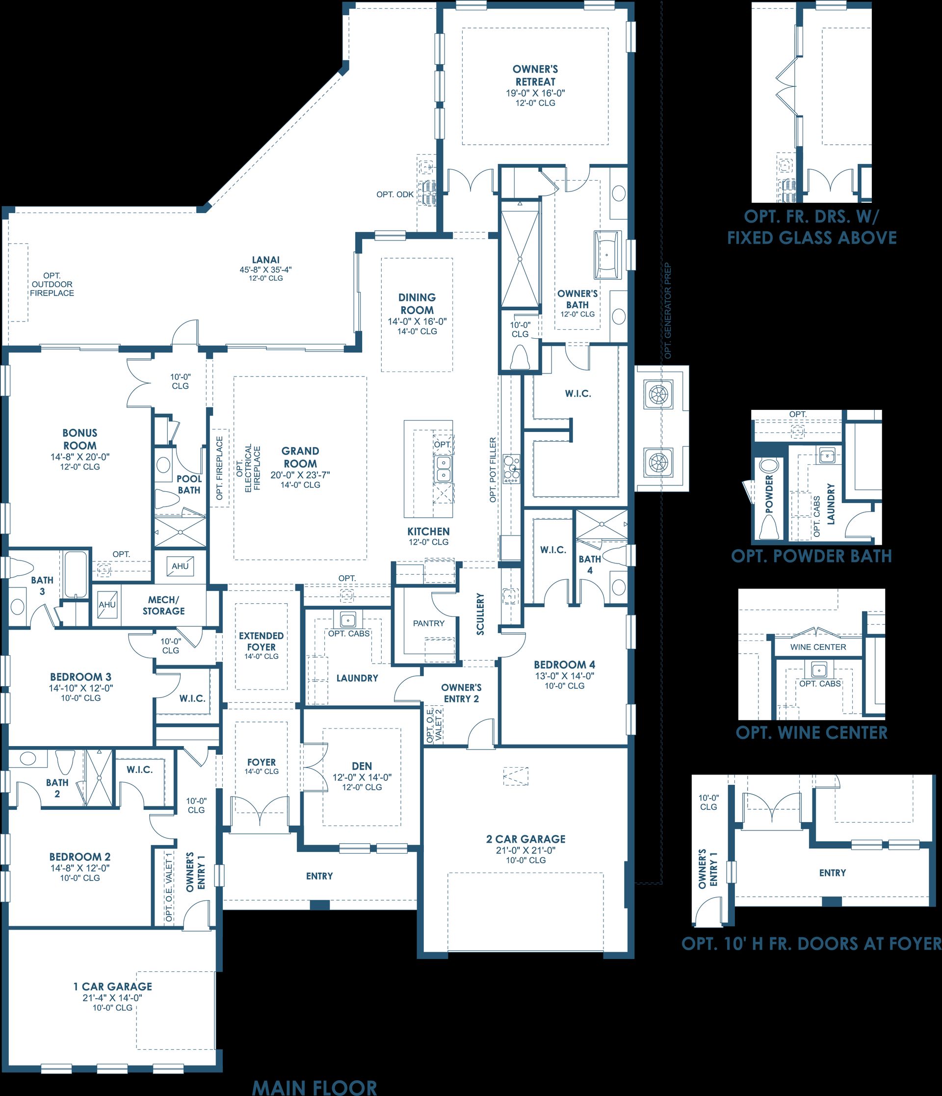 Venezia I - Coastal E - Floorplan