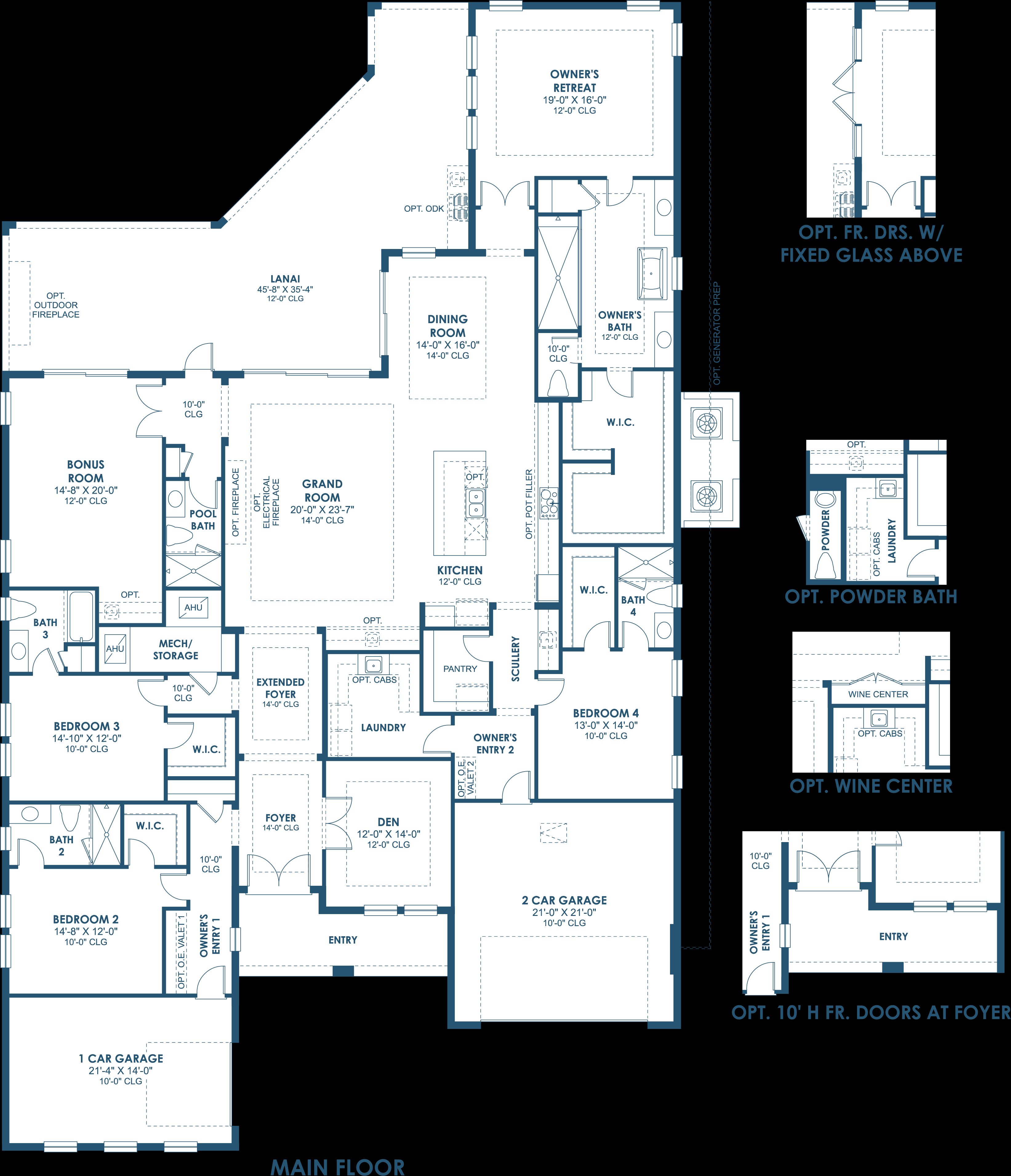 Venezia I - Coastal E - Floorplan