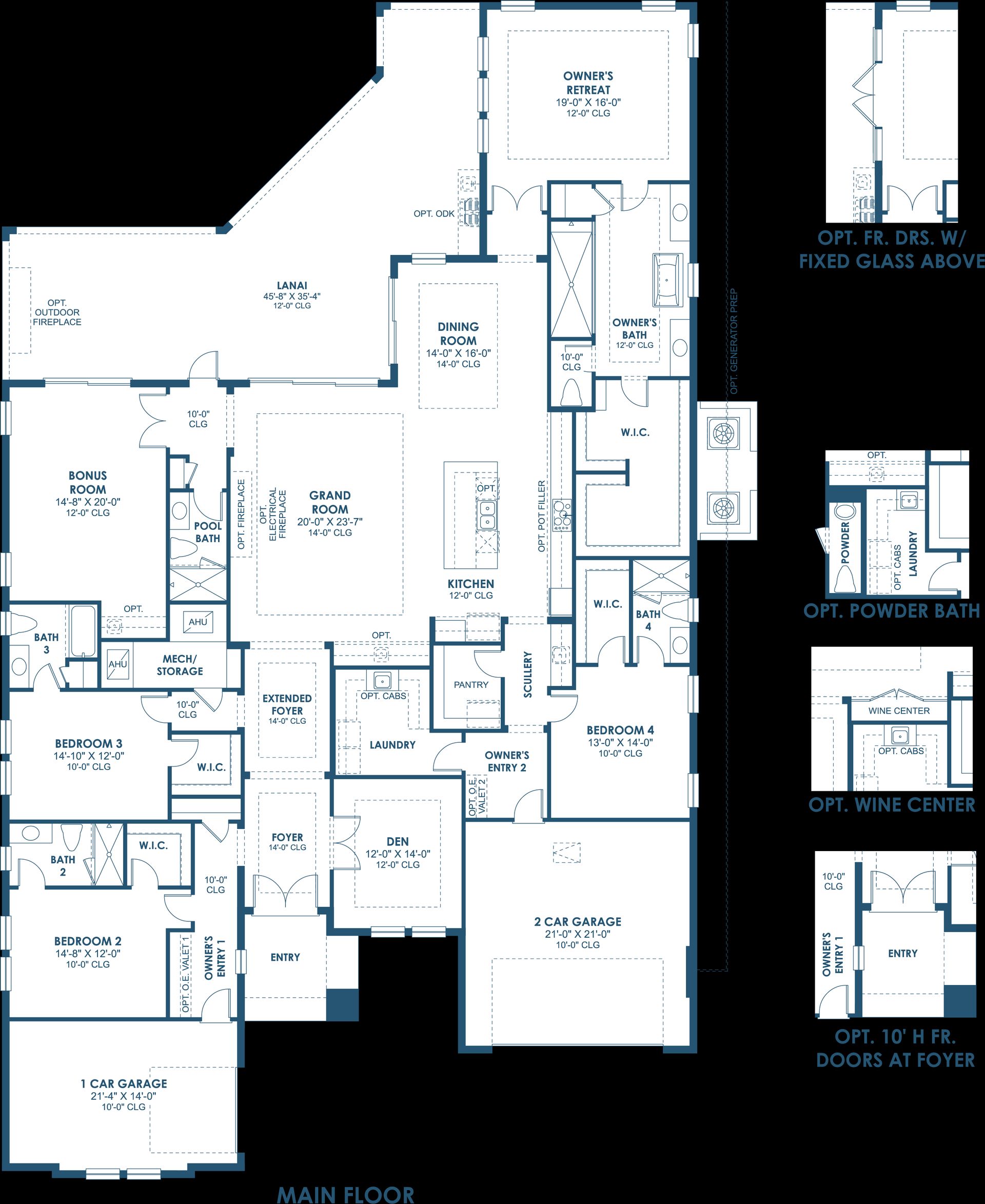 Venezia I - Coastal F - Floorplan