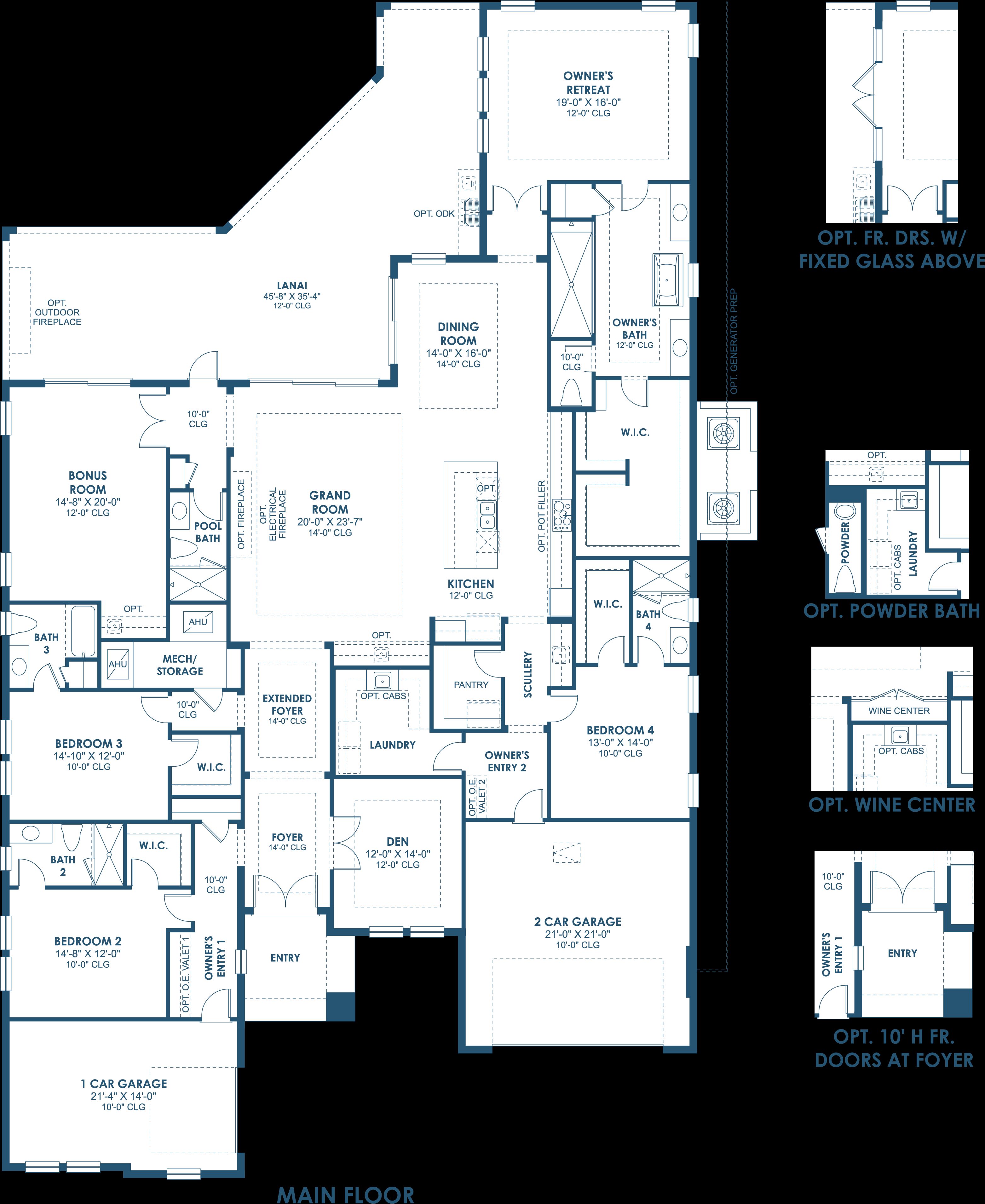 Venezia I - Modern Coastal - Floorplan