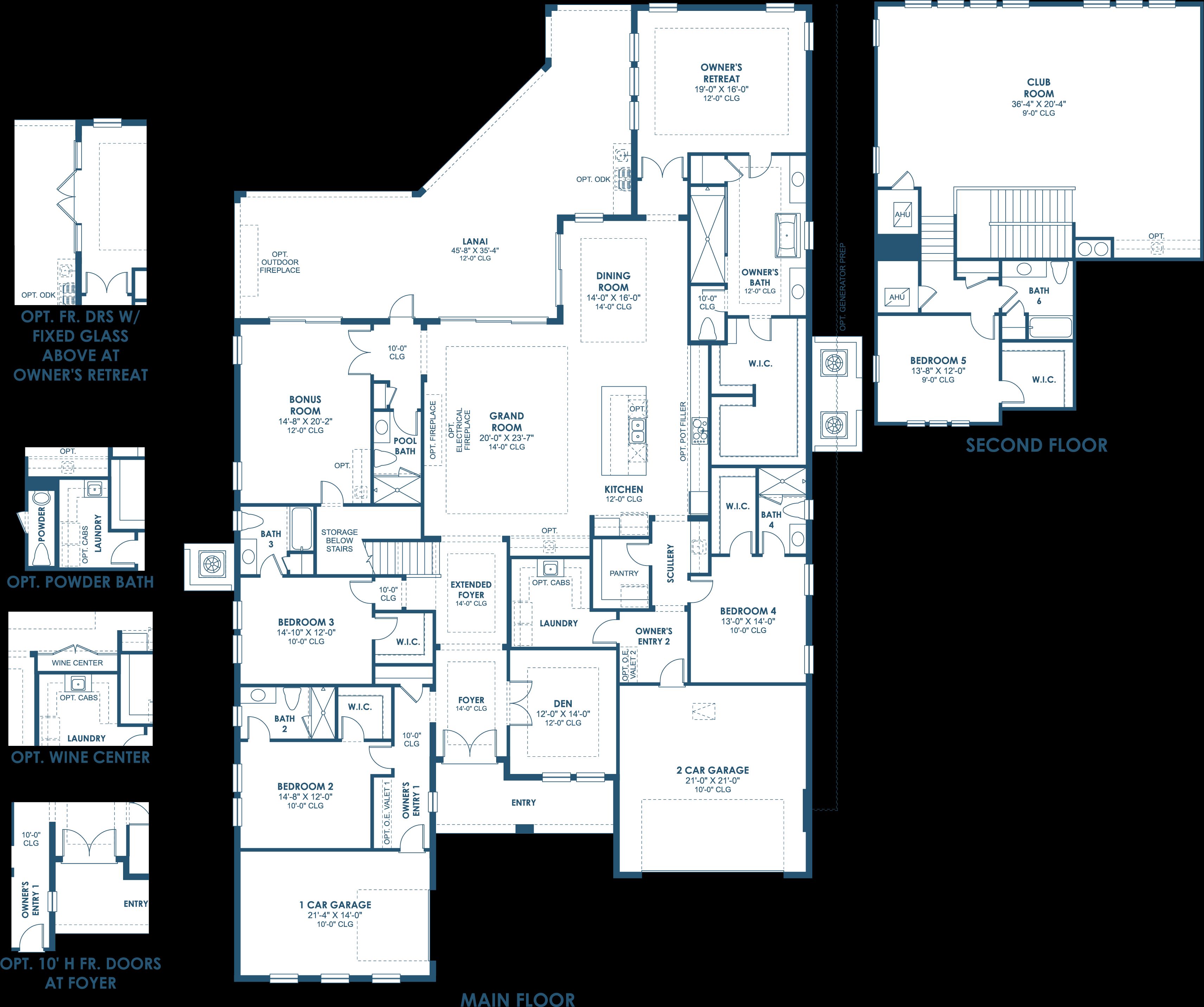 Venezia II - Coastal E - Floorplan