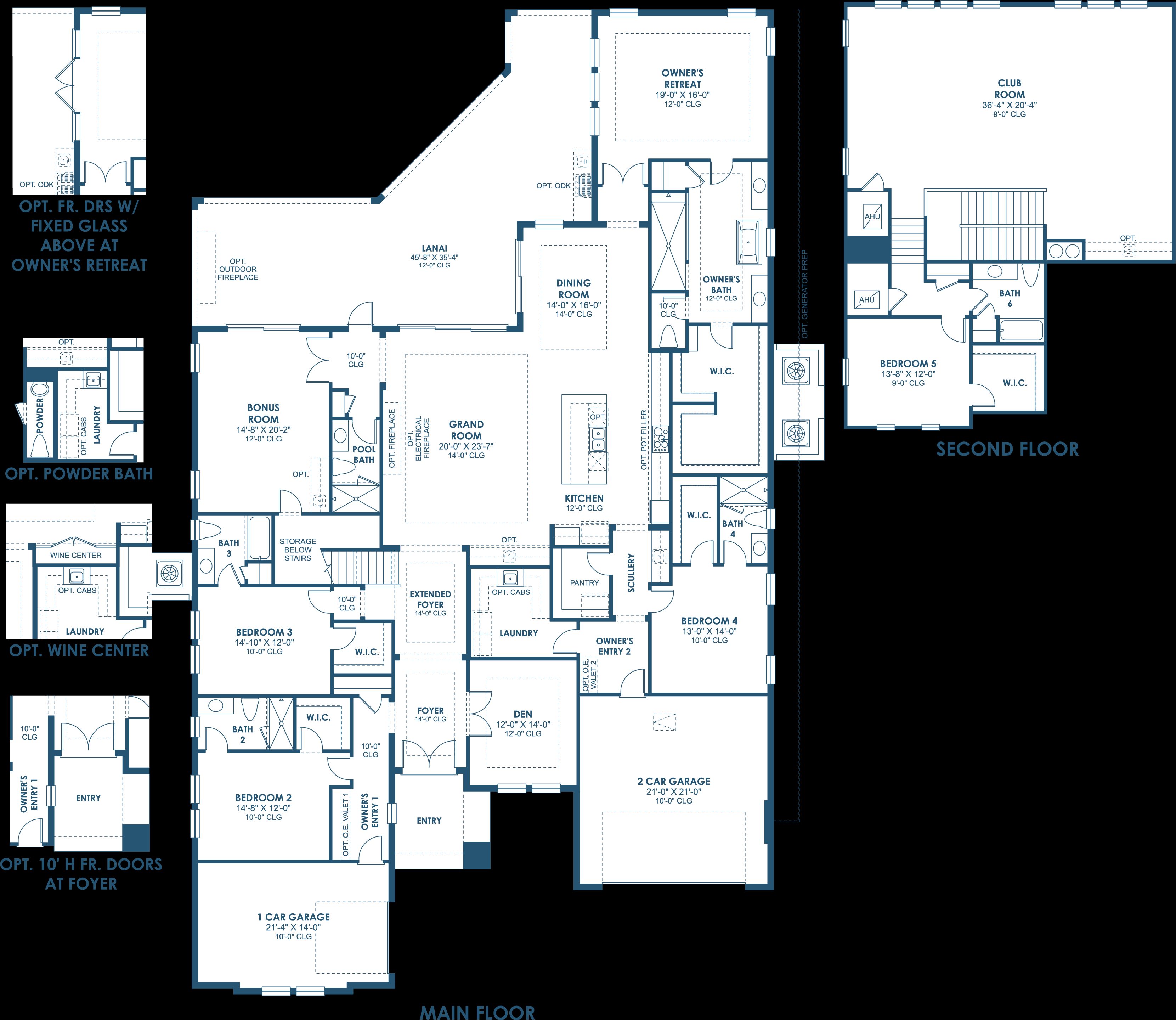 Venezia II - Coastal F - Floorplan