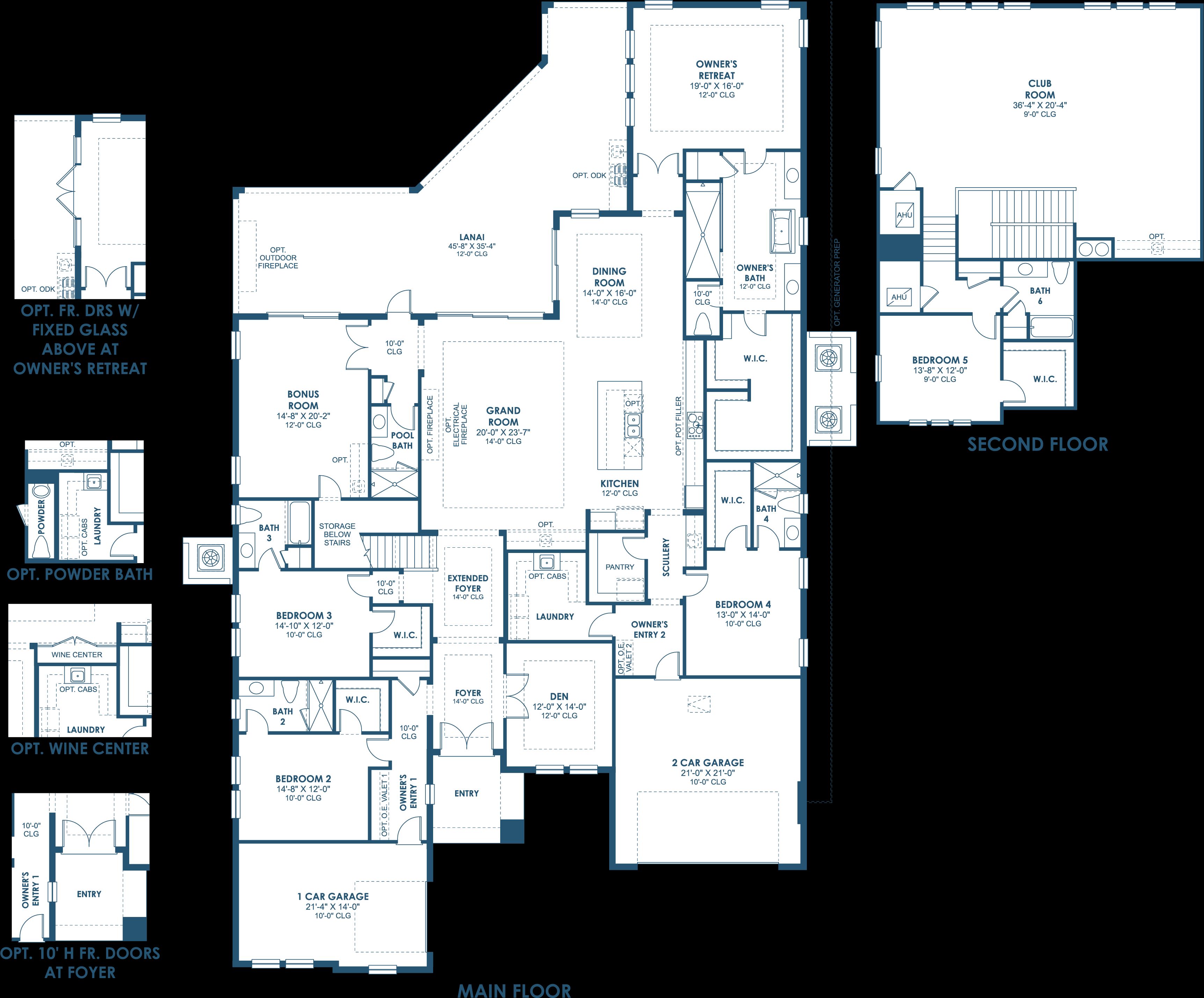 Venezia II - Modern Coastal - Floorplan