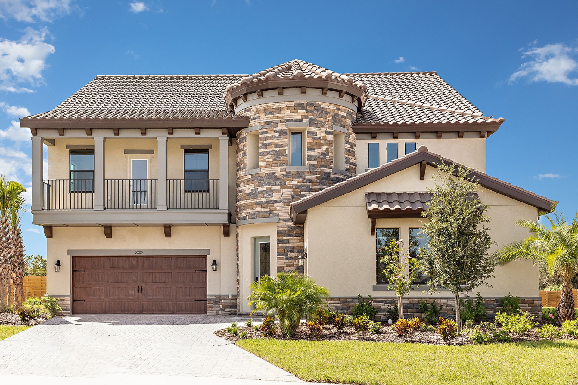 Madeira III Plan at Crosswind Ranch in Parrish, FL by Homes by WestBay