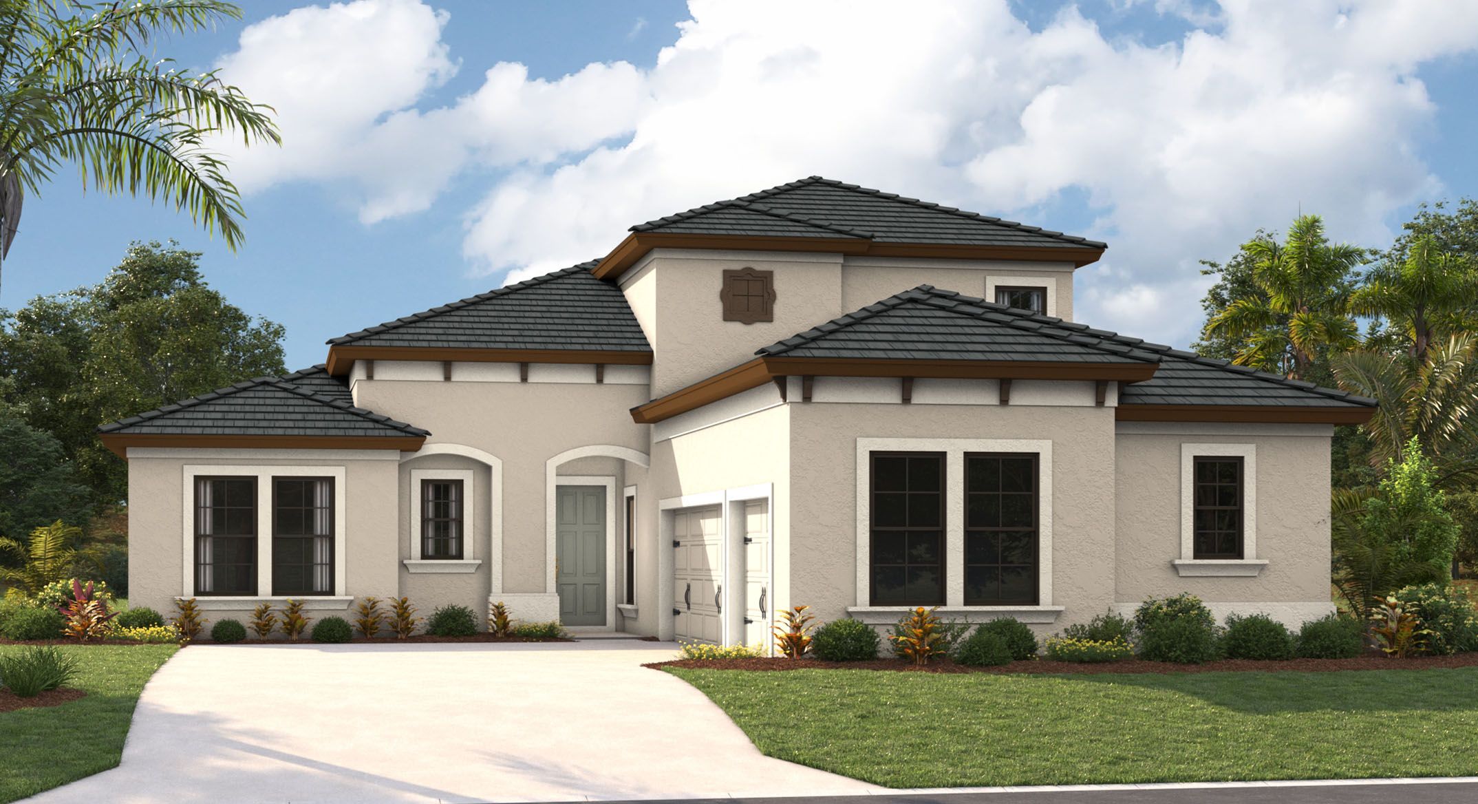 Sand Key II Plan at Triple Creek in Riverview, FL by Homes by WestBay