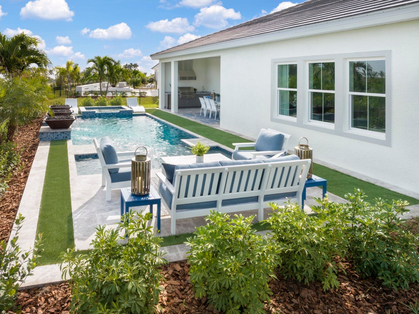 Lanai & Pool | Gasparilla II at EVERLY Wellen Park