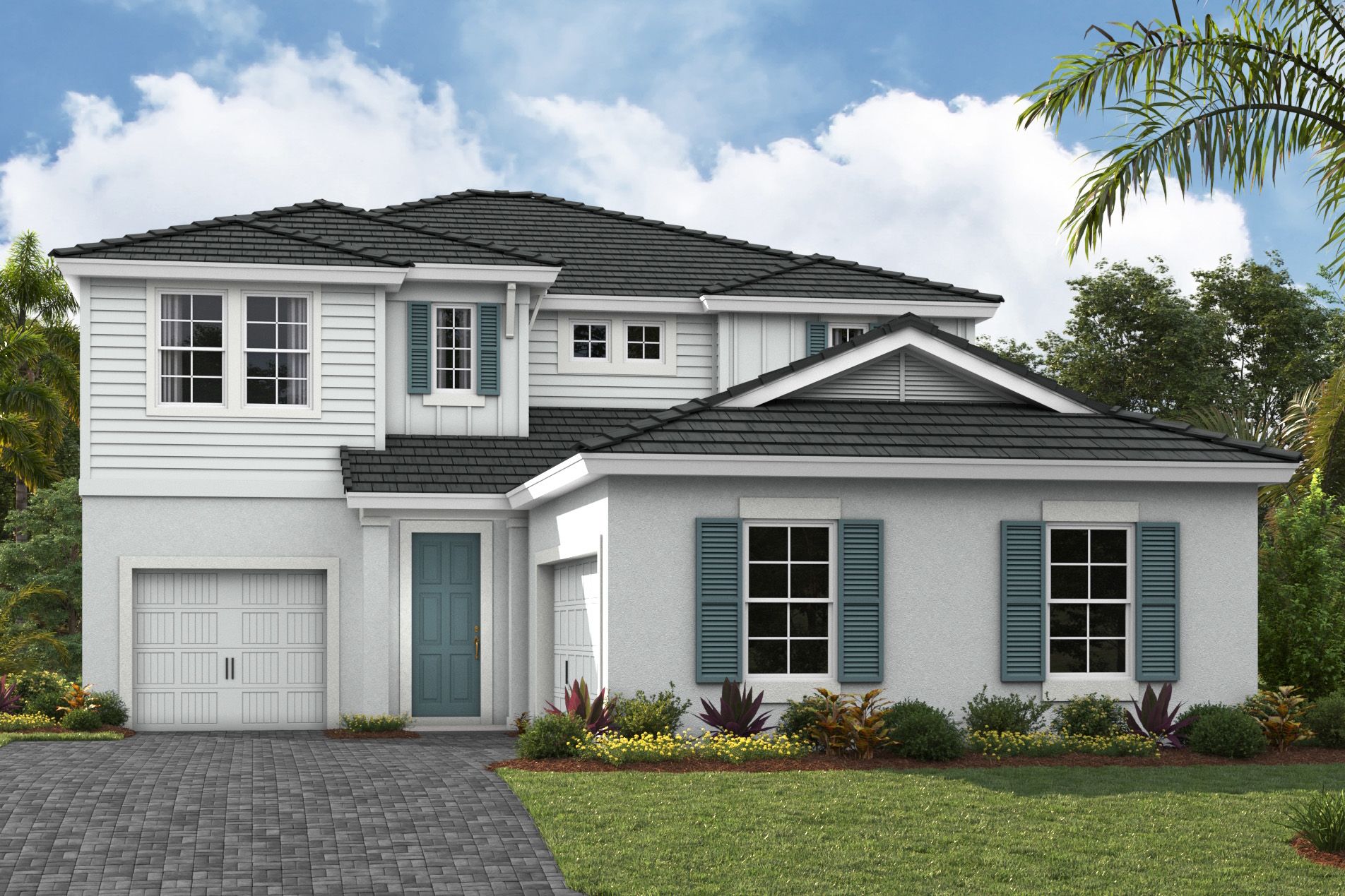 Ballast Point - Coastal E - COA8 Color Scheme - Flat Tile