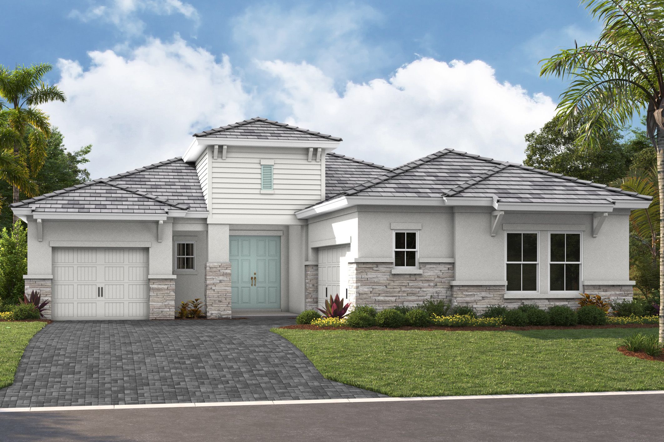 Siesta Key I - Coastal E - COA2 Color Scheme - Flat Tile