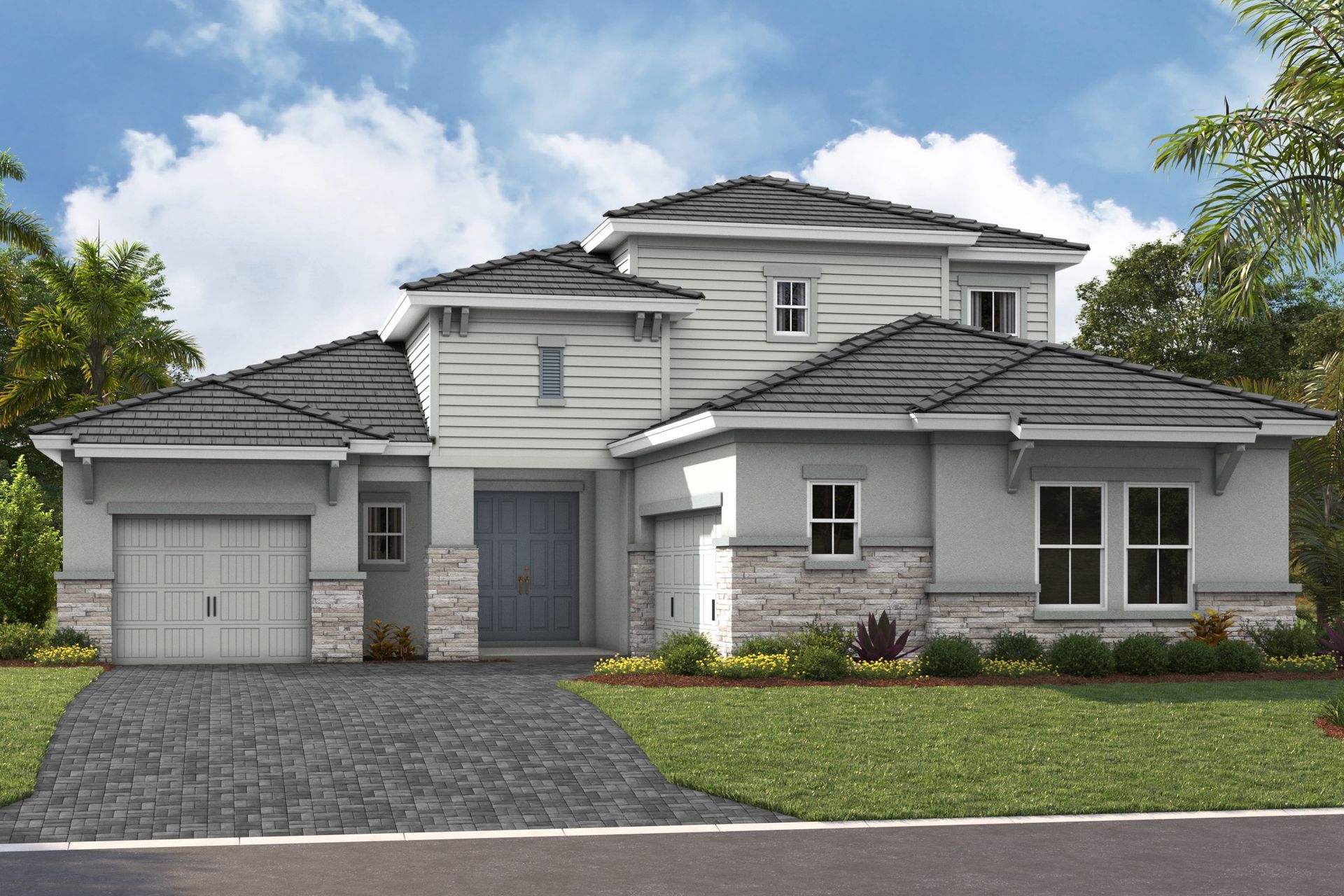 Siesta Key II - Coastal E - COA4 Color Scheme - Flat Tile