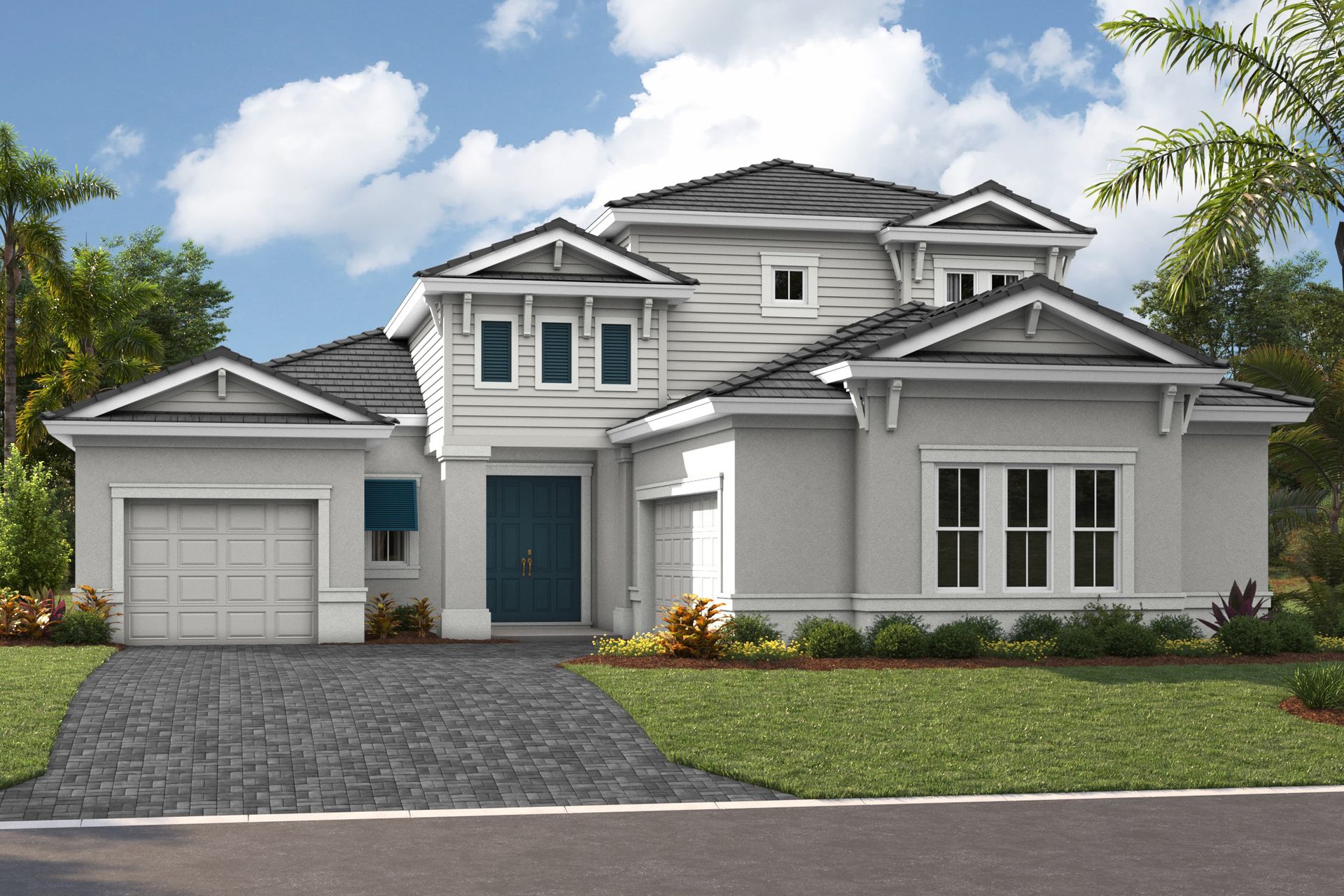 Siesta Key II - Coastal D - COA7 Color Scheme - Flat Tile