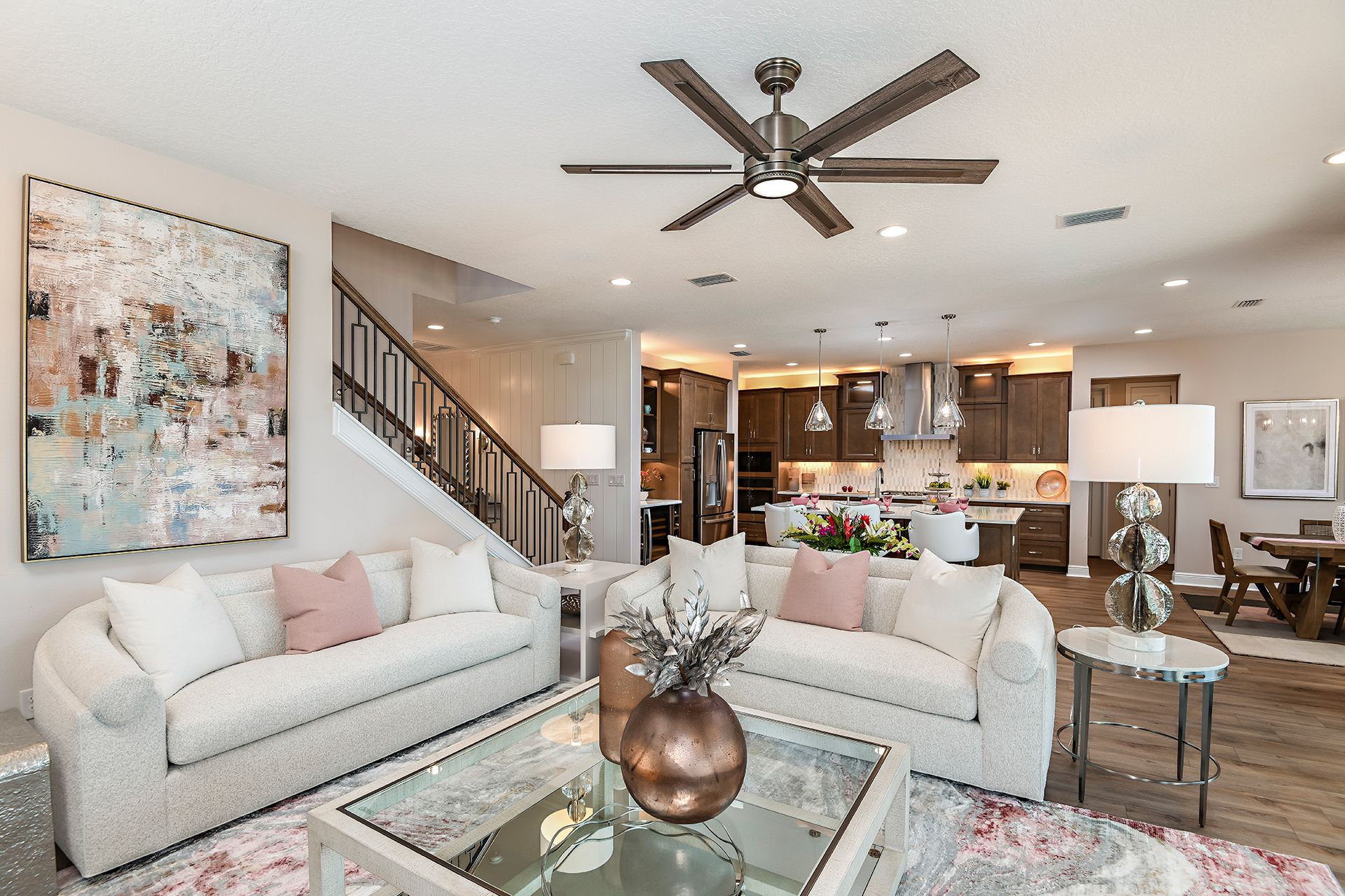 Grand Room overlooking Kitchen | Westshore II at Hawkstone