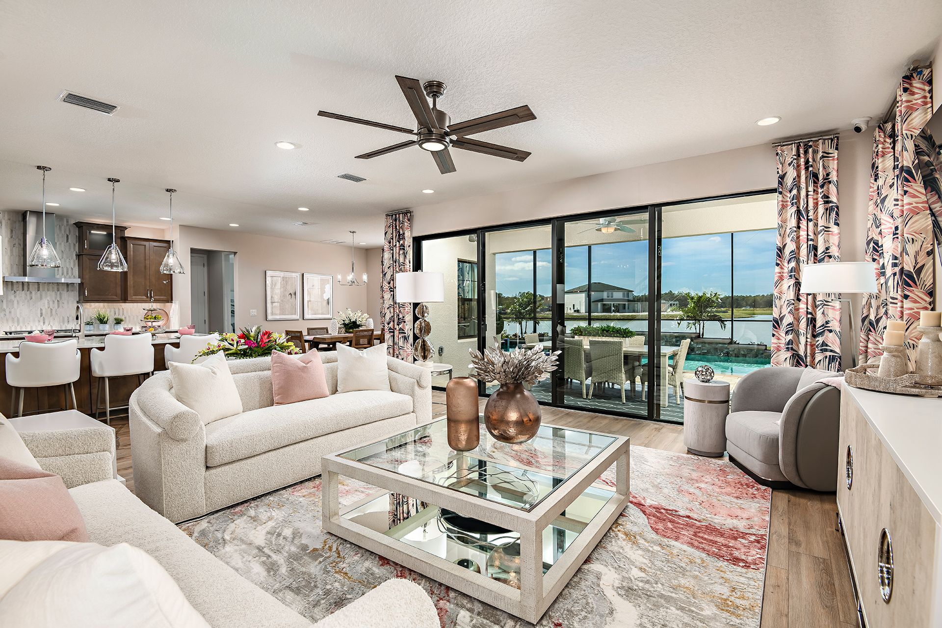 Grand Room overlooking Lanai | Westshore II at Hawkstone