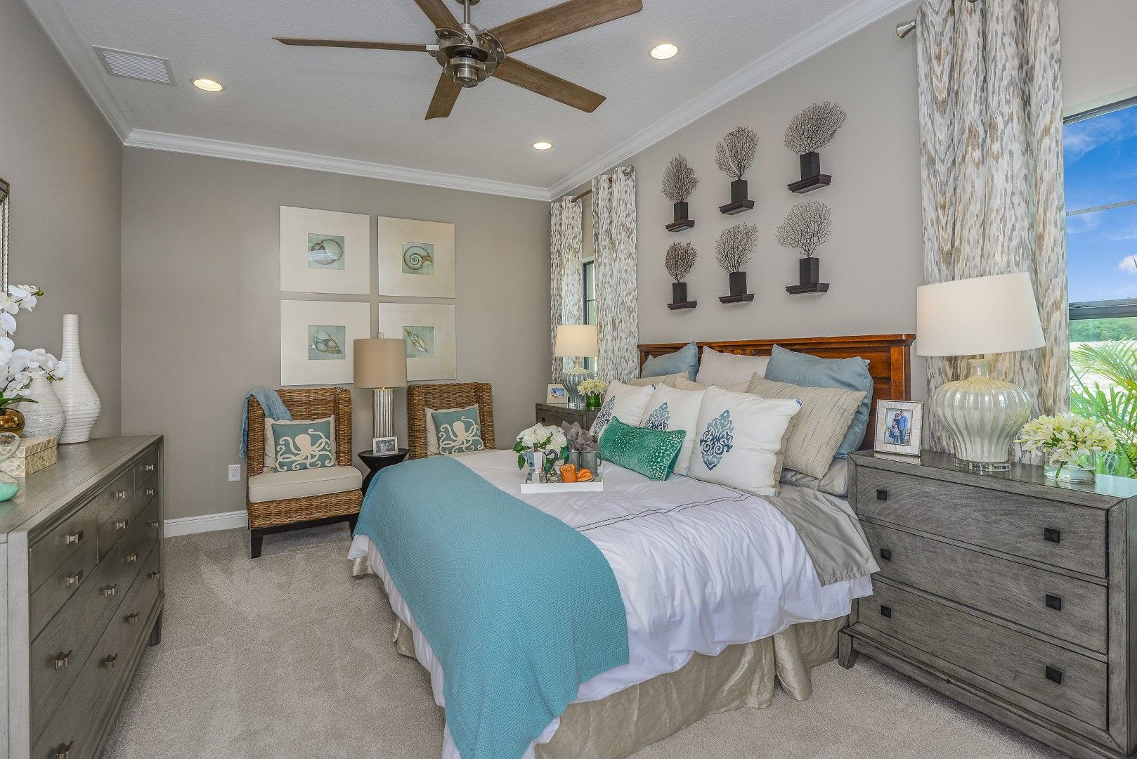 Secondary Bedroom | Madeira III at Pristine Lake Preserve