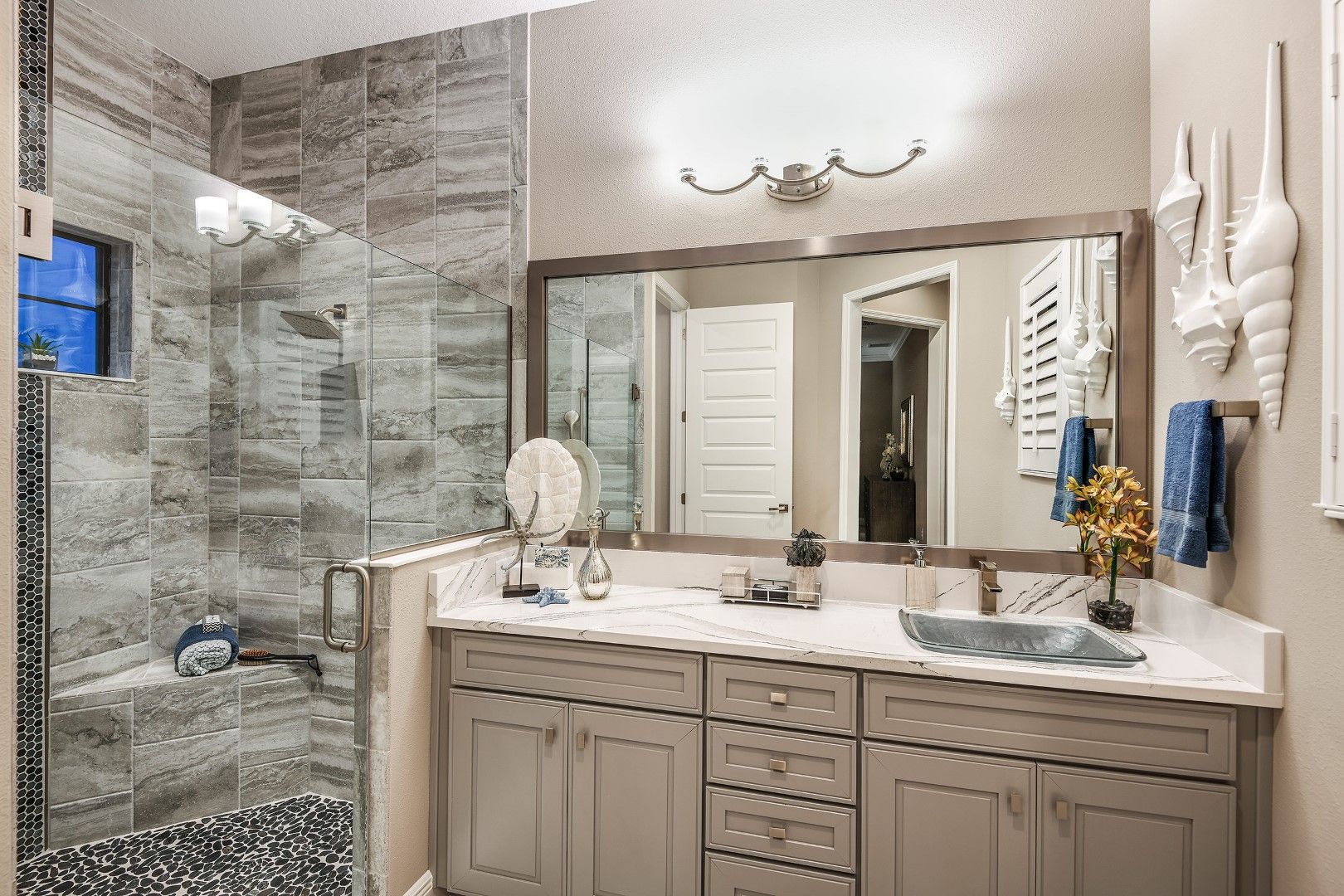 Secondary Bath | Madeira III at Pristine Lake Preserve