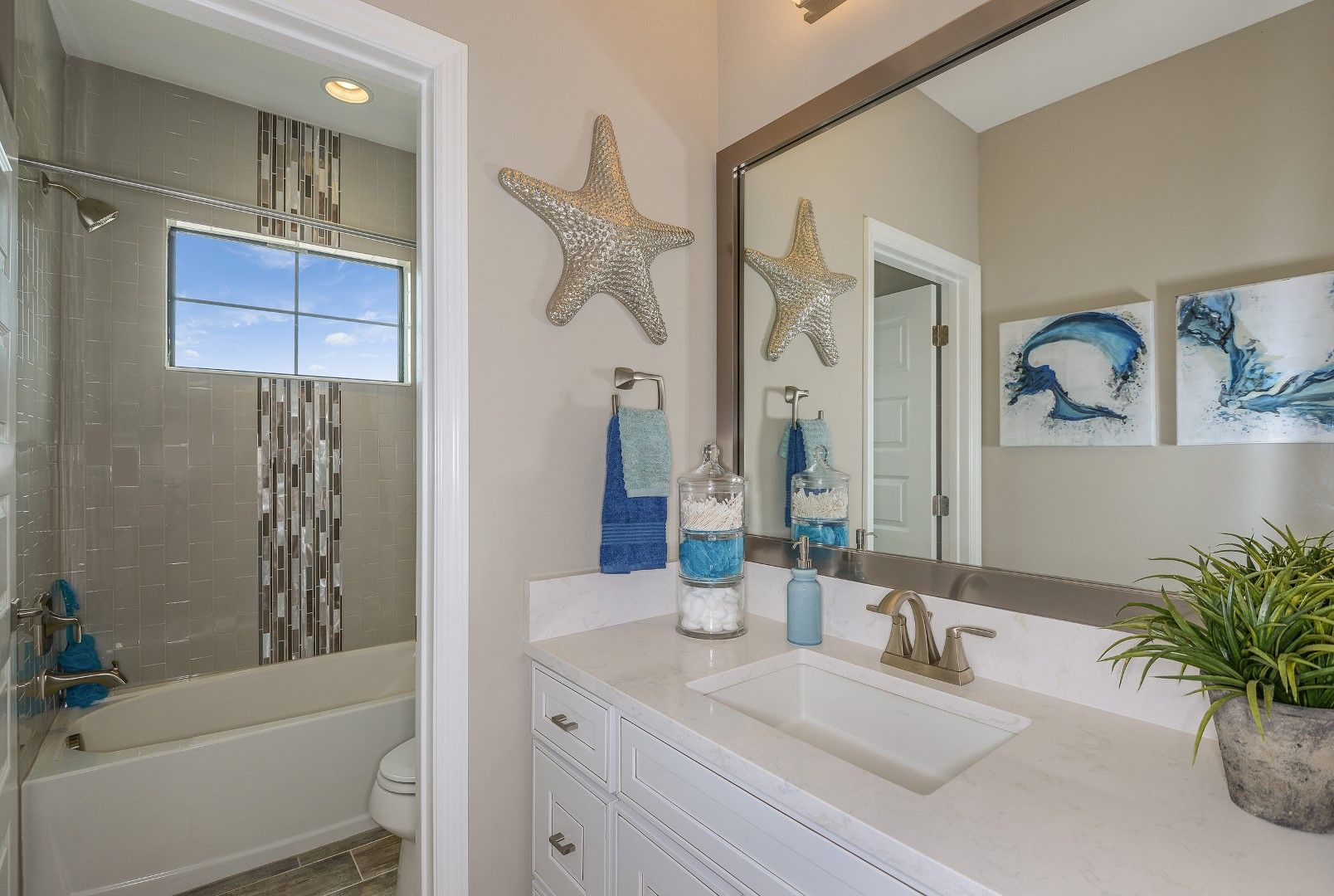 Secondary Bath | Madeira III at Pristine Lake Preserve