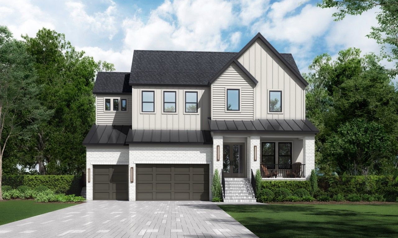 Granada A - Modern Farmhouse - Scheme 1 - left/straight - Shingle