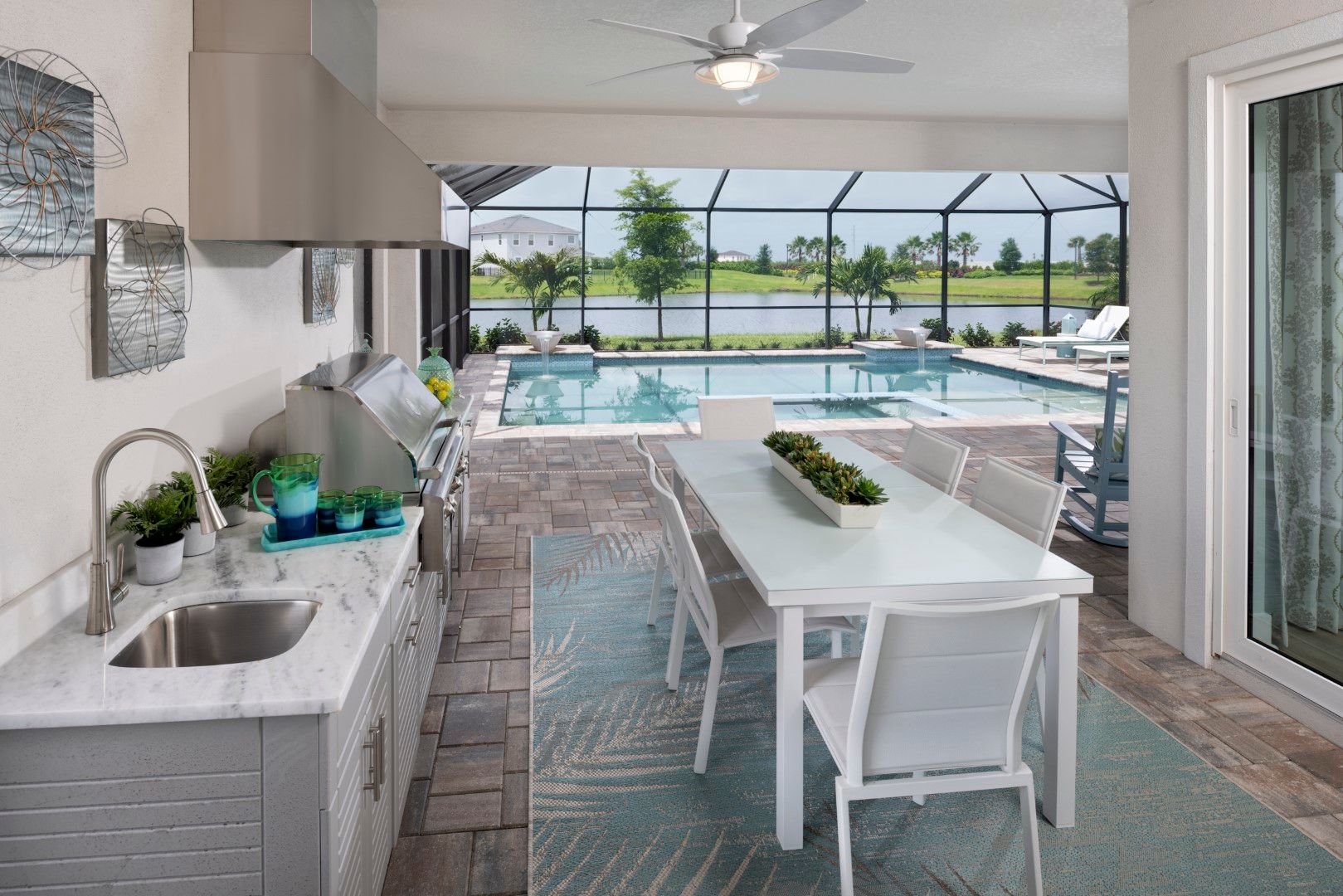 Lanai Pool - Egret III at Star Farms