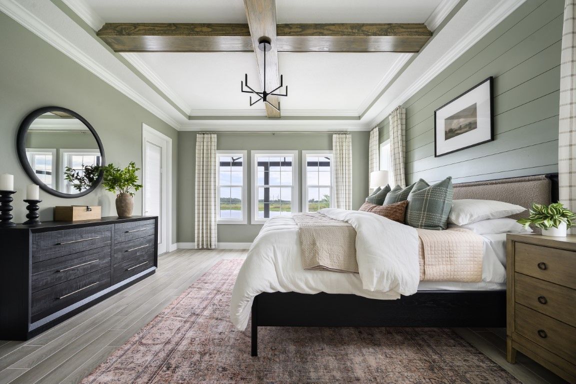 Master Bedroom | Biscayne II at Crosswind Ranch