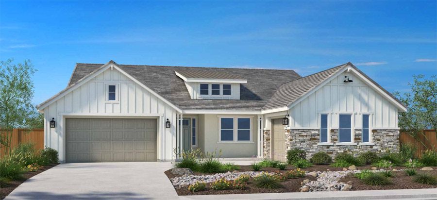 Plan 1 by Homes By Towne in Sacramento CA