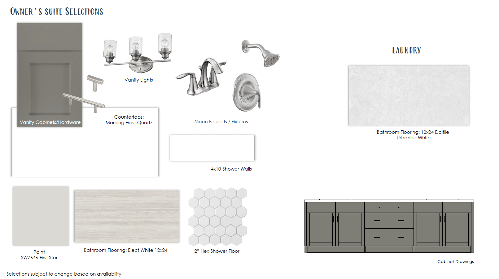 Design Selections