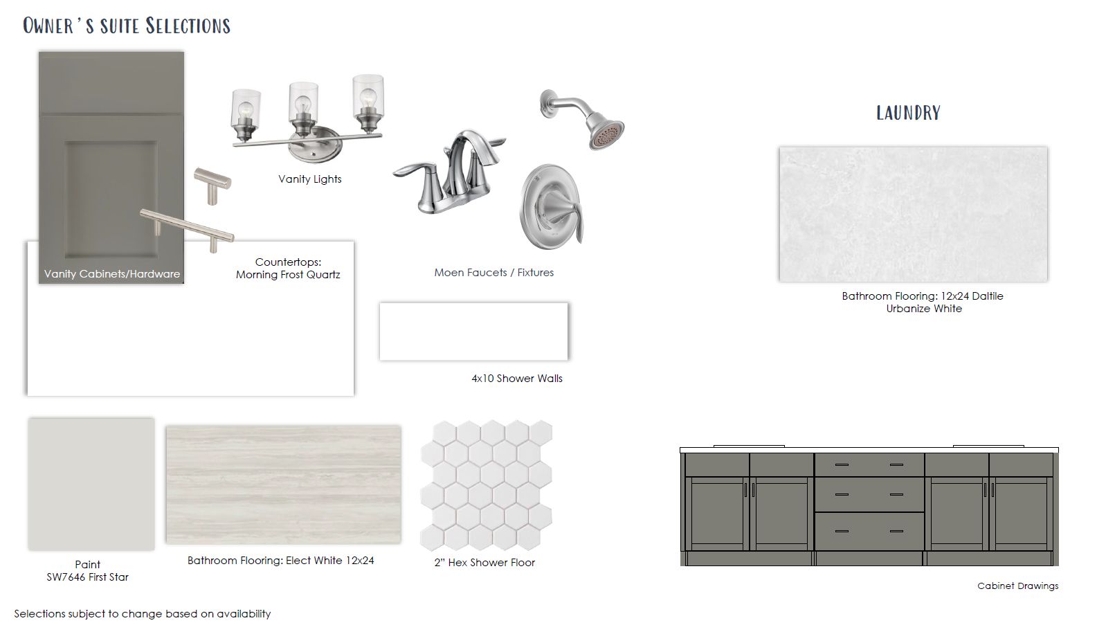 Design Selections