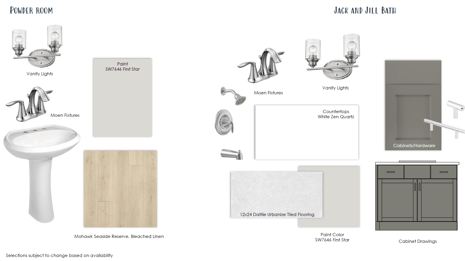 Design Selections