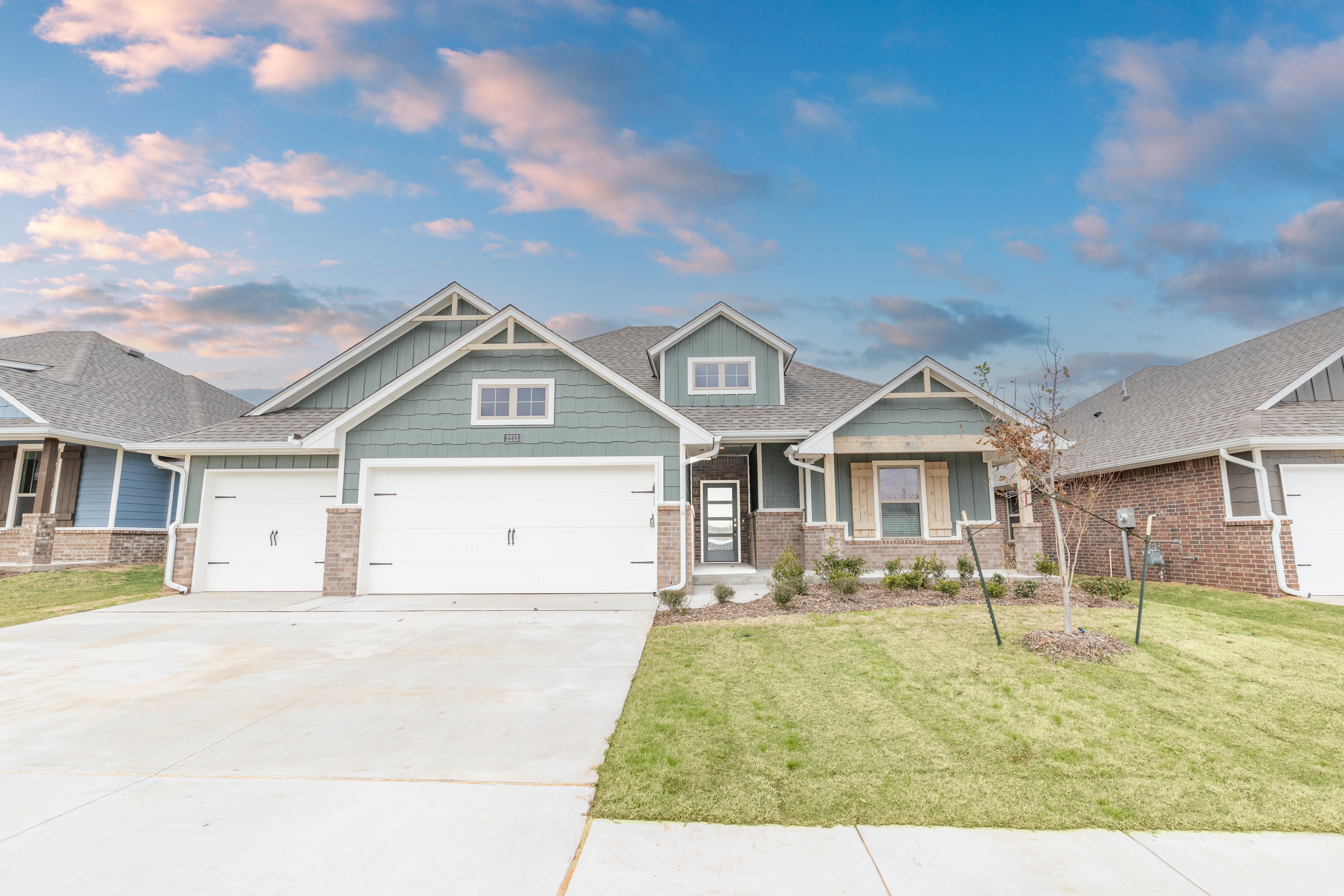 Blue Spruce - Magnolia Ridge: Edmond, Oklahoma - Homes By Taber