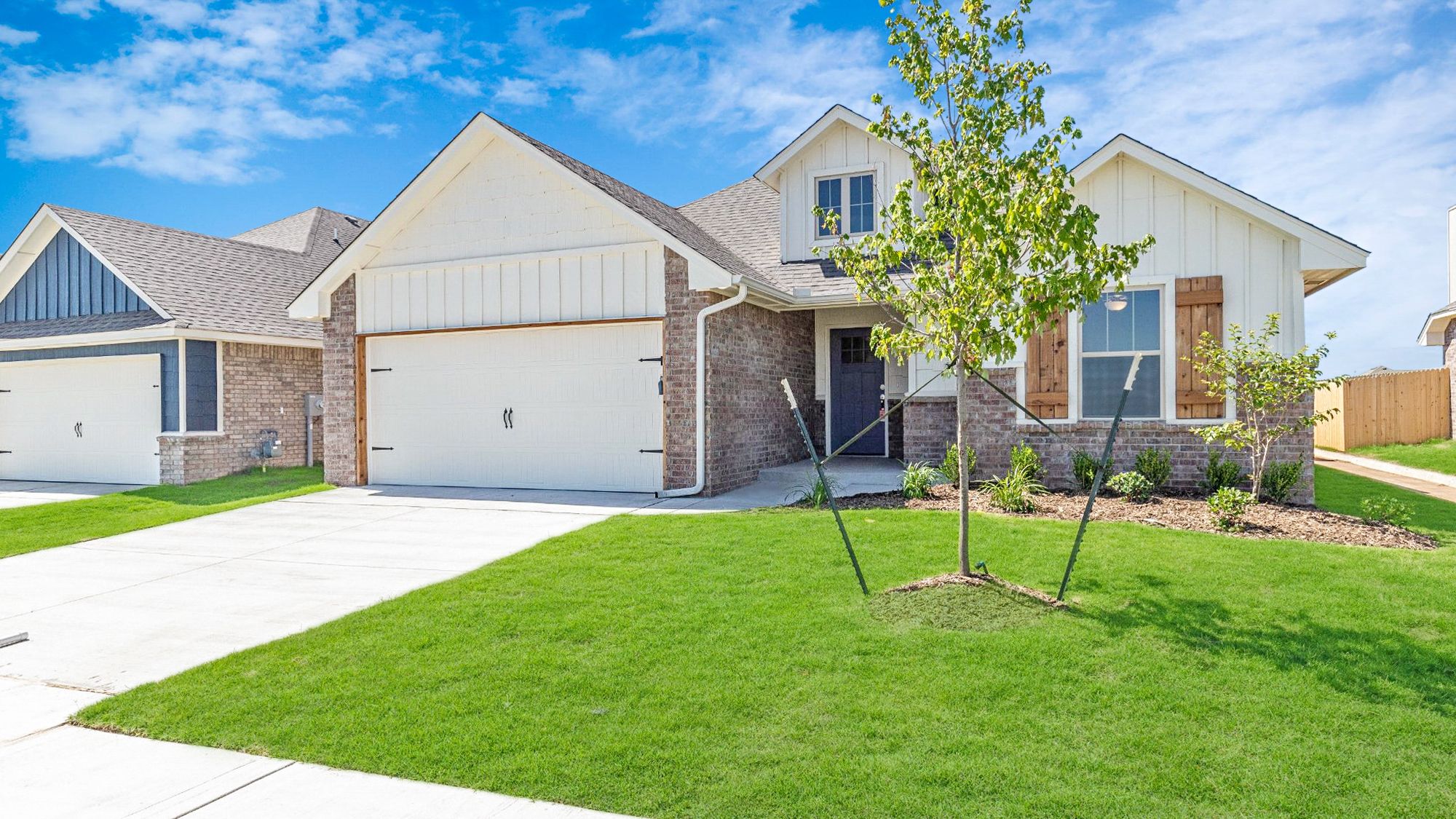 Drake Plan at Scissortail Crossing in Yukon, OK by Homes By Taber