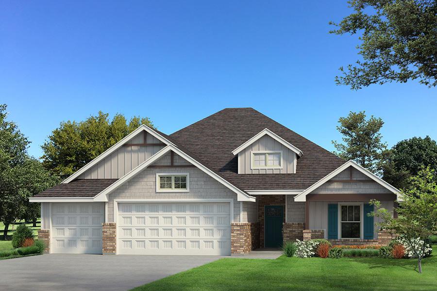 Blue Spruce - Lone Oak North: Edmond, Oklahoma - Homes By Taber