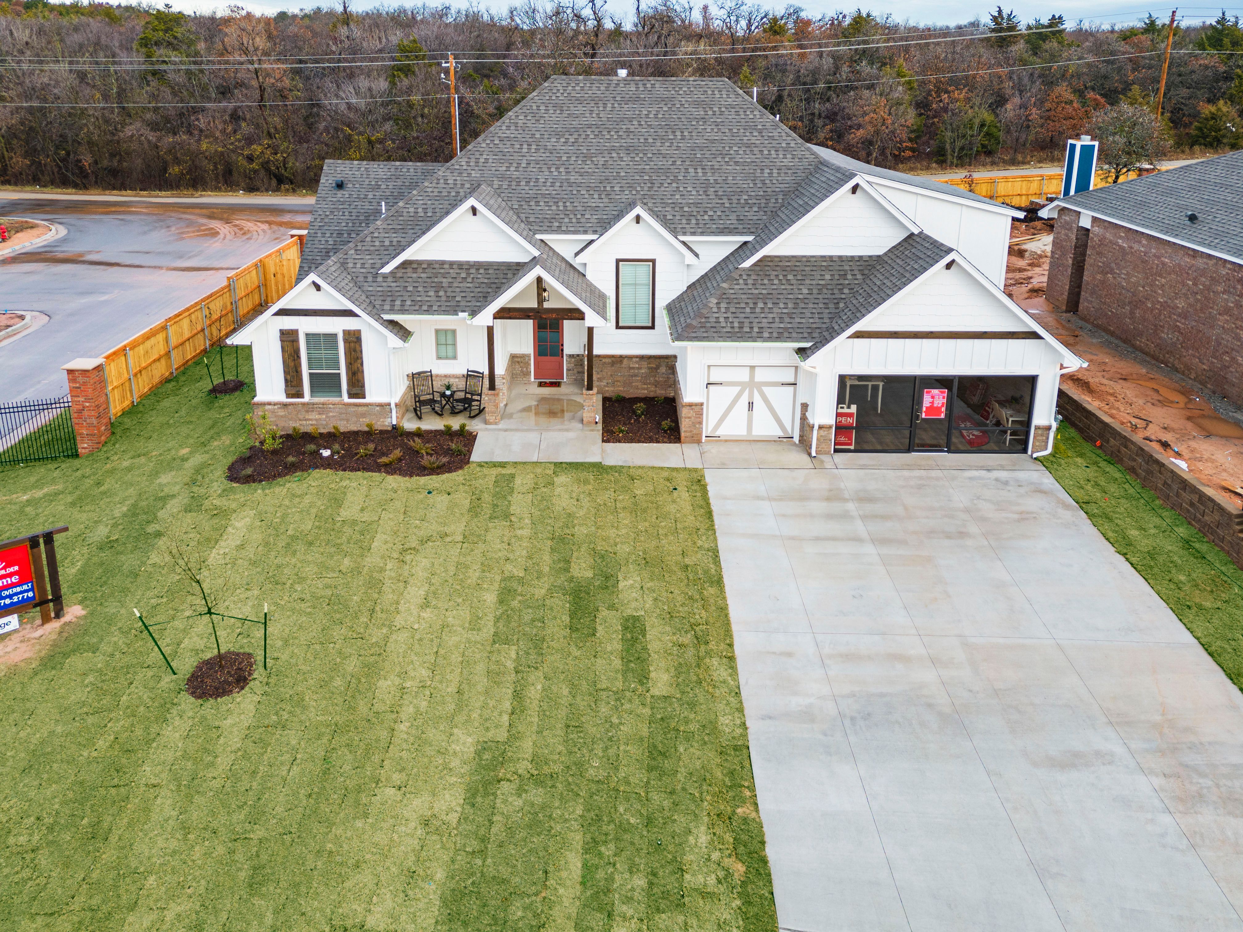 New Homes in Edmond OK in Highgarden - Model Home- 8701 Stark St