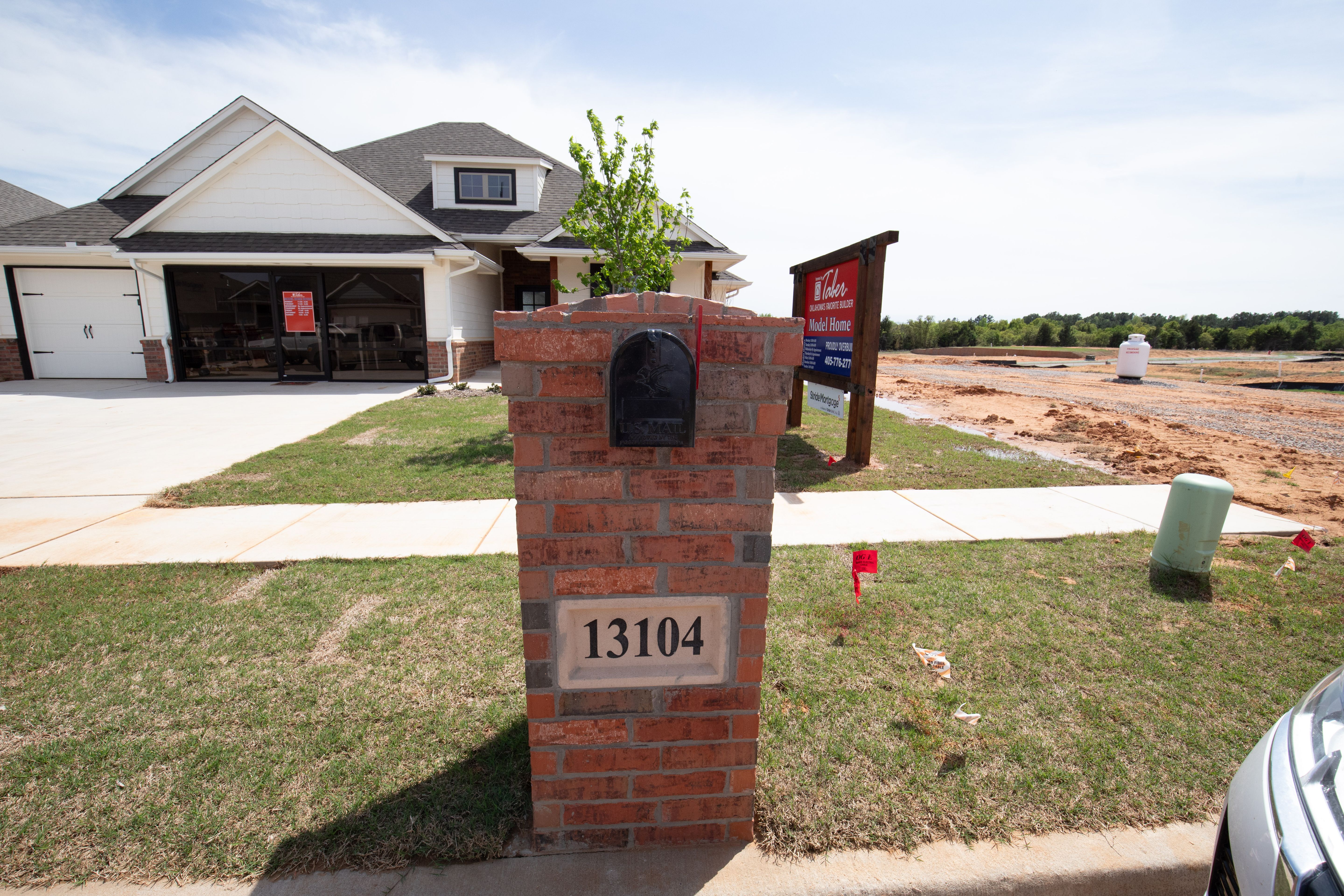 New Homes in Choctaw OK in Westfall - 13104 NE 9th St - Model Home