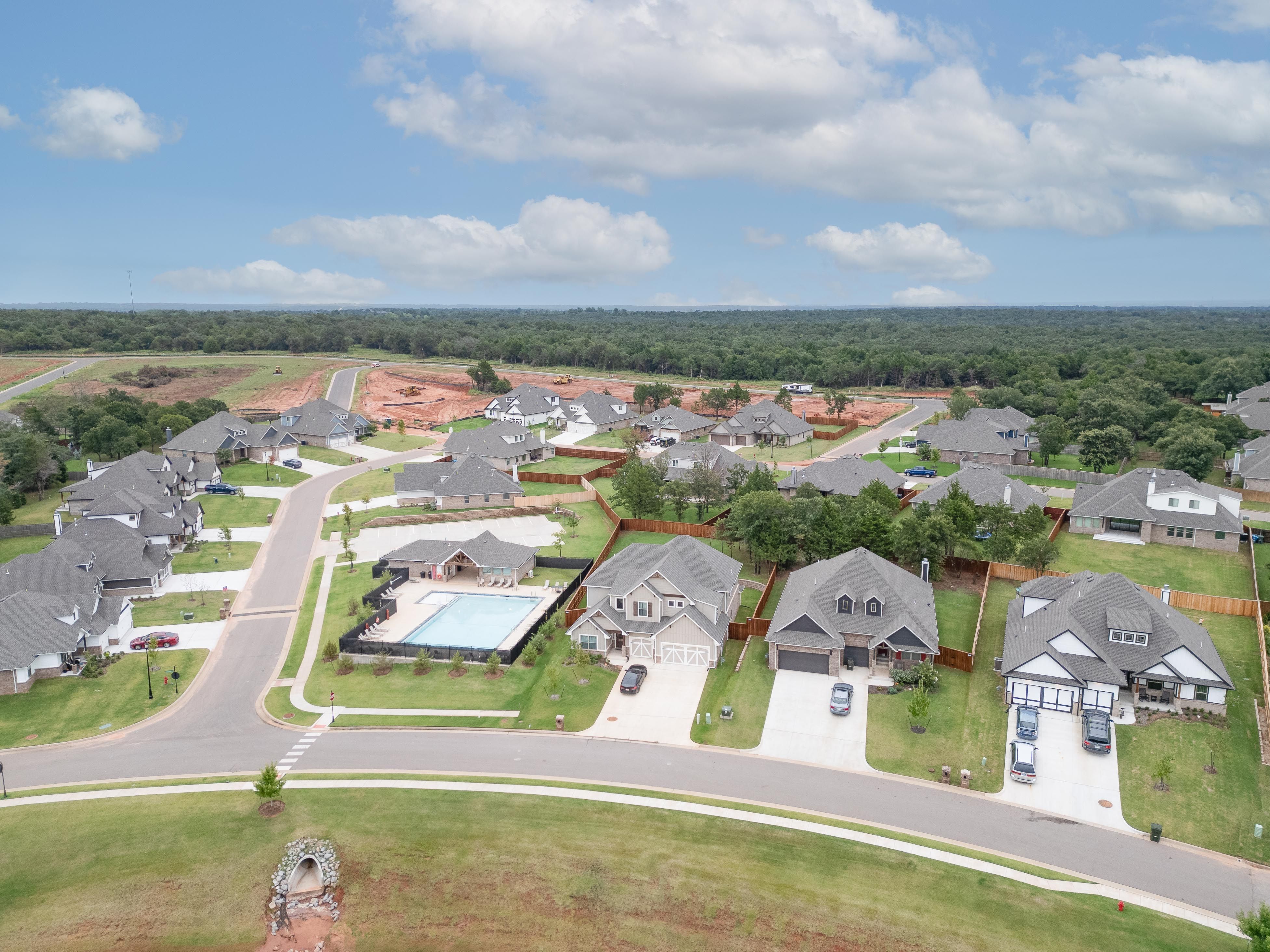 New Homes in Edmond OK in Highgarden