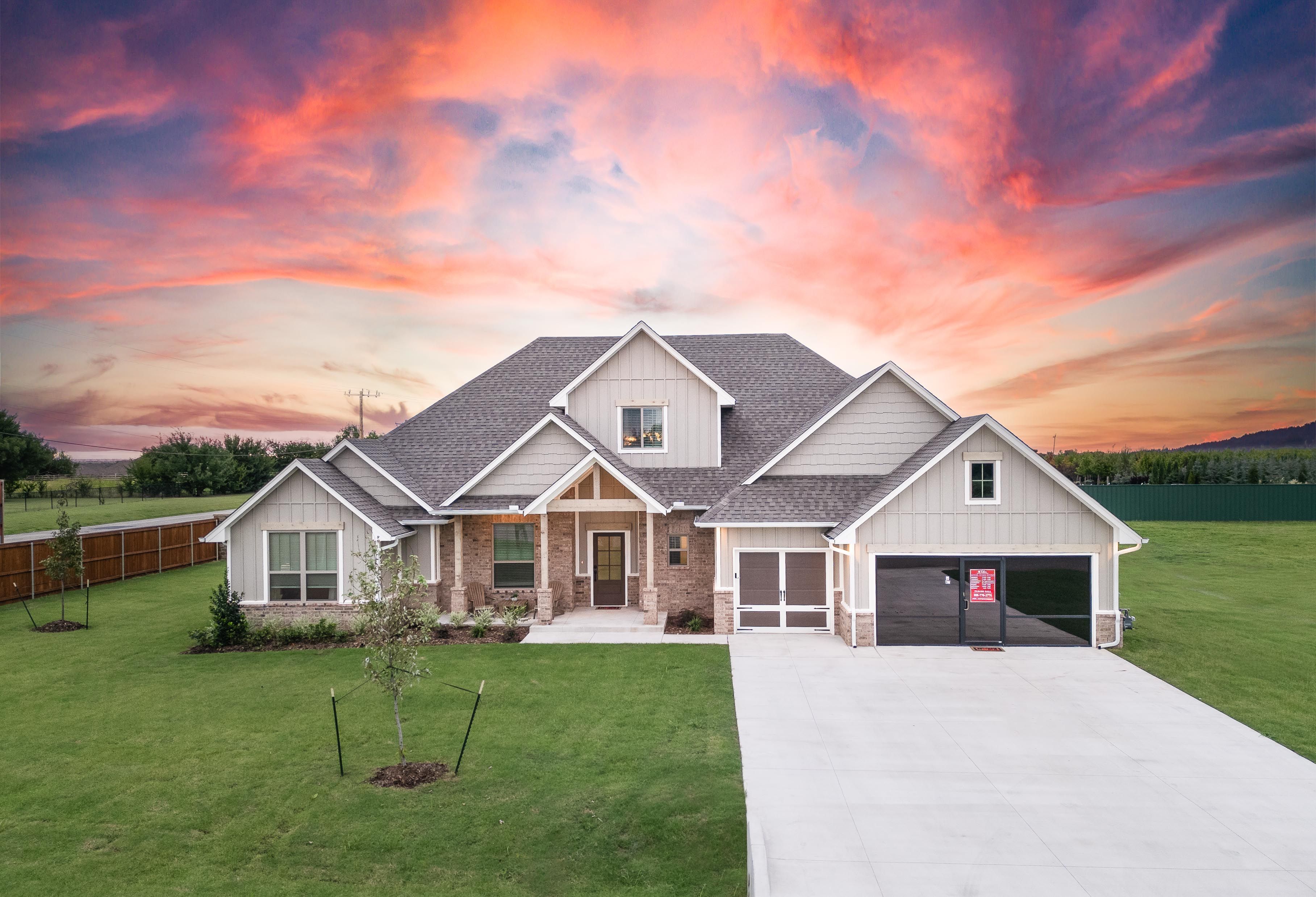 New Homes in Moore in Ashleaf Farms - 12000 Spear St - Model Home