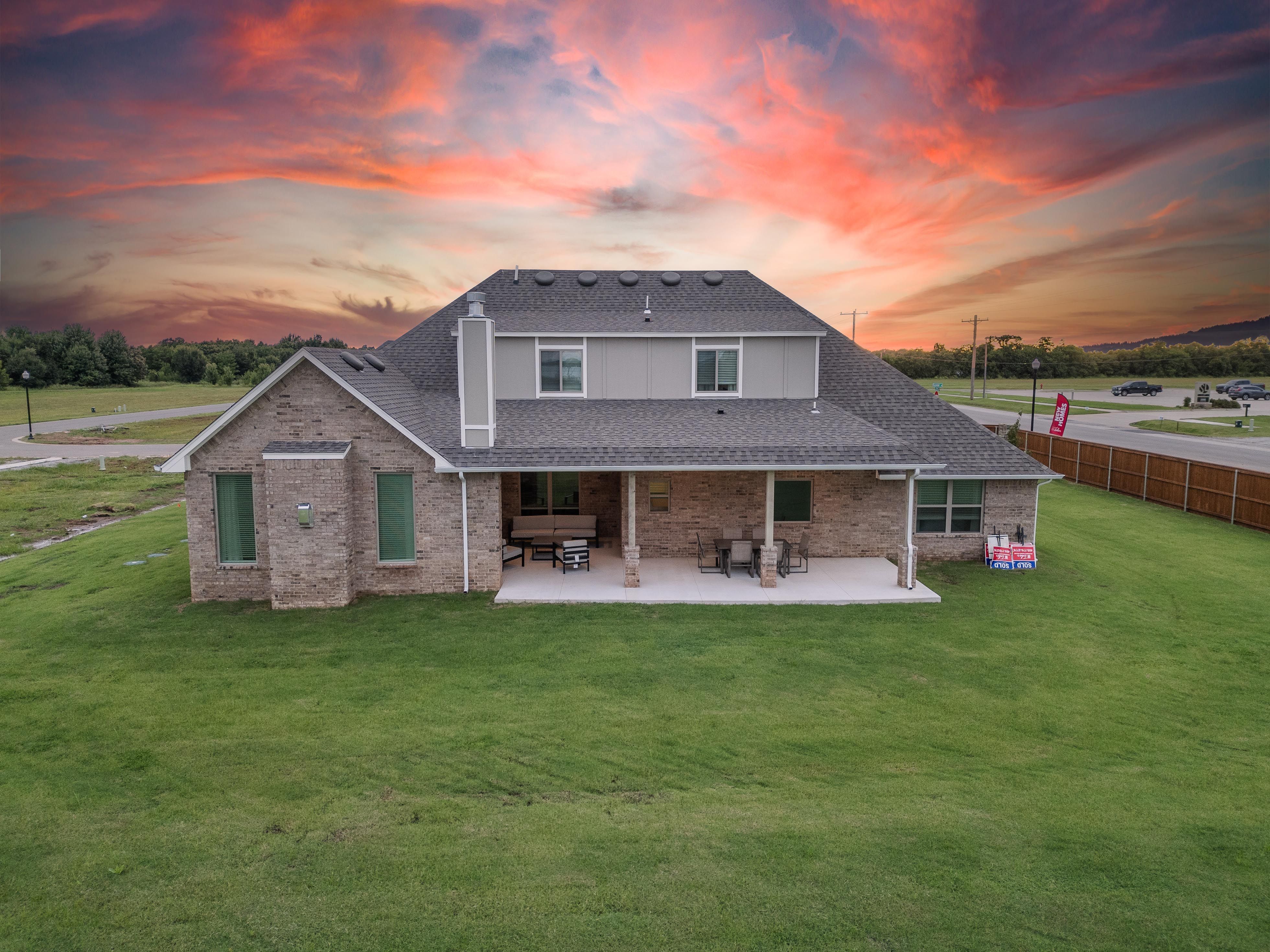 New Homes in Moore in Ashleaf Farms - 12000 Spear St - Model Home