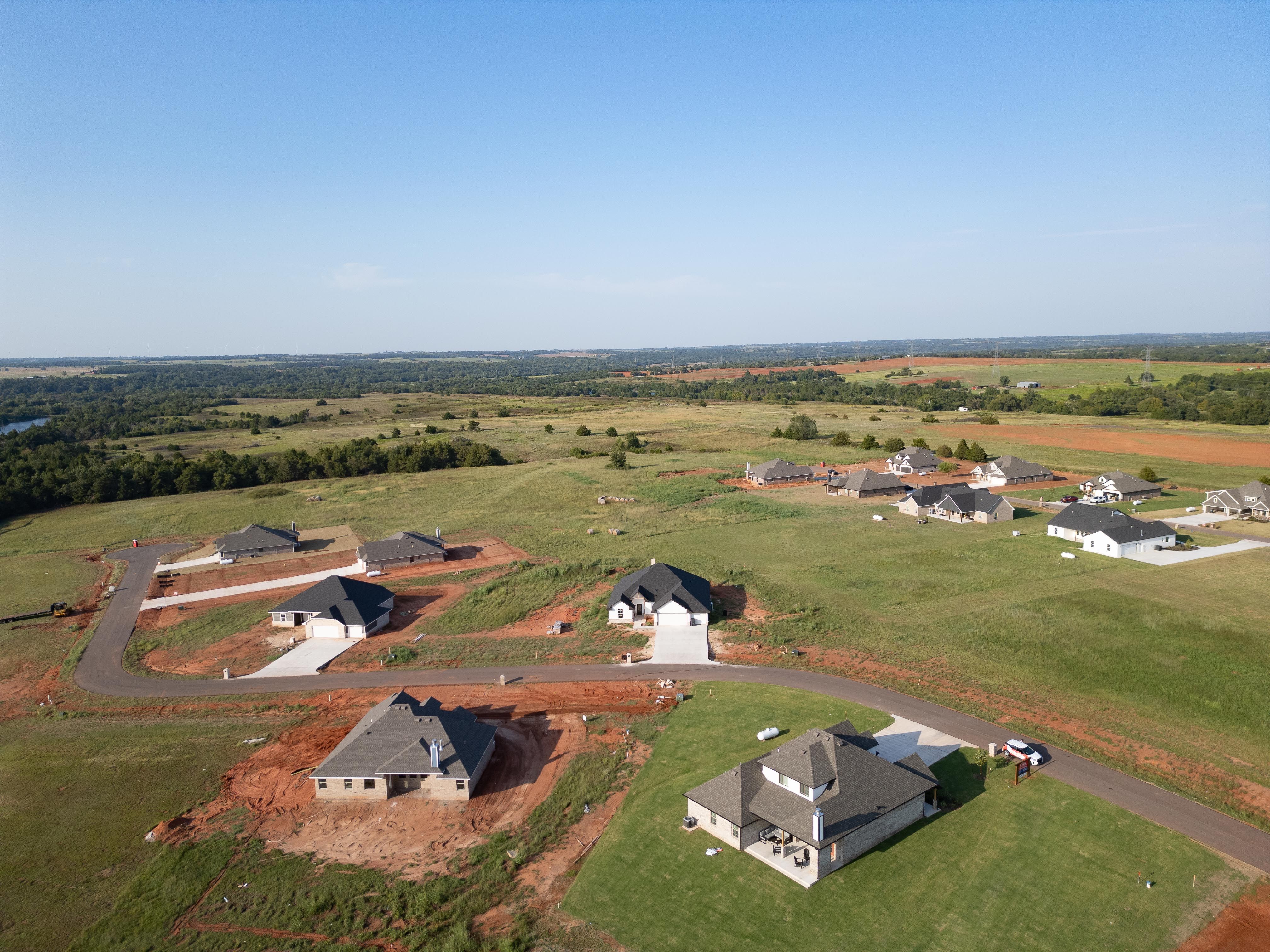 New Homes in Guthrie in Sunset Ridge