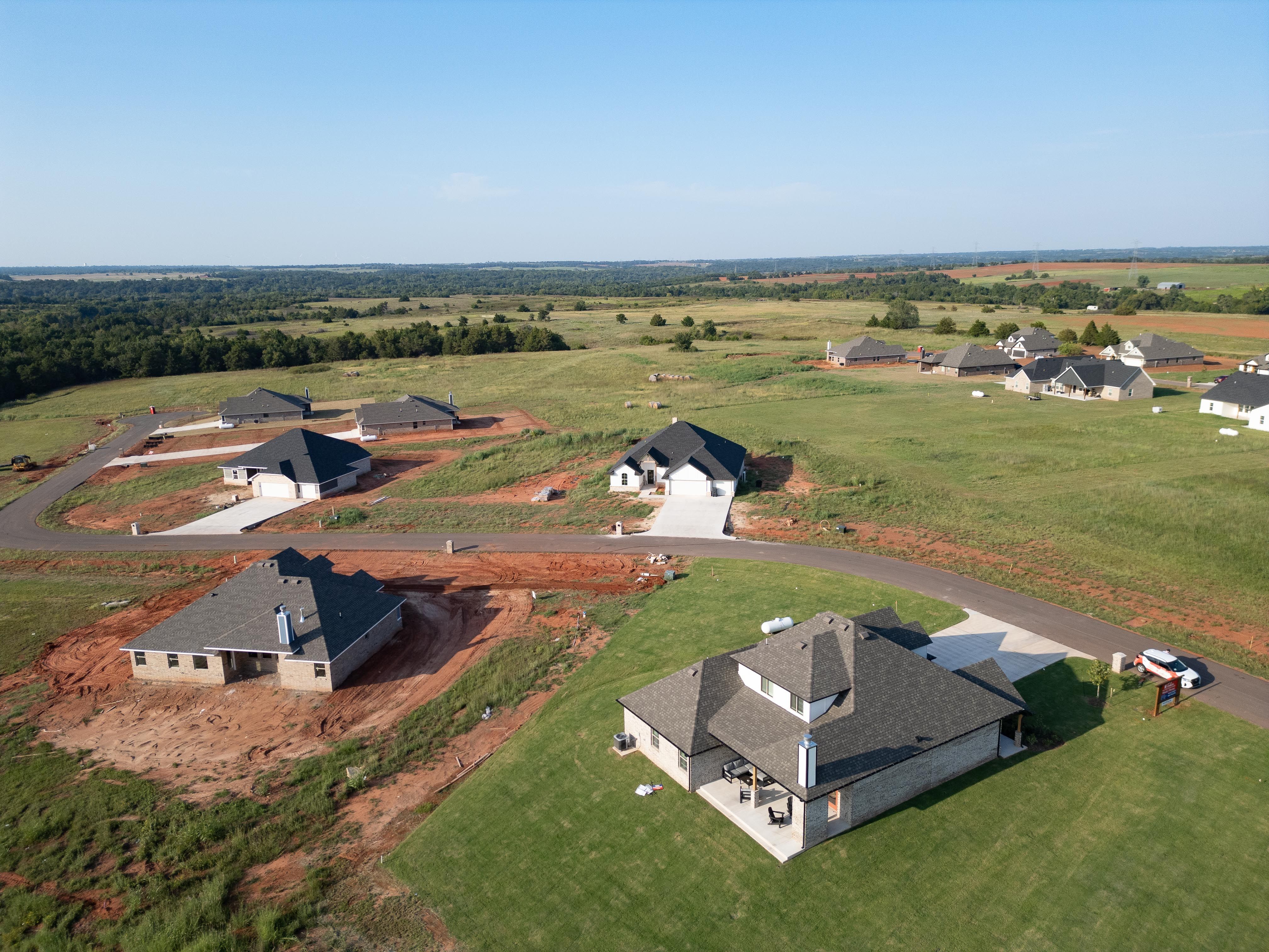 New Homes in Guthrie in Sunset Ridge