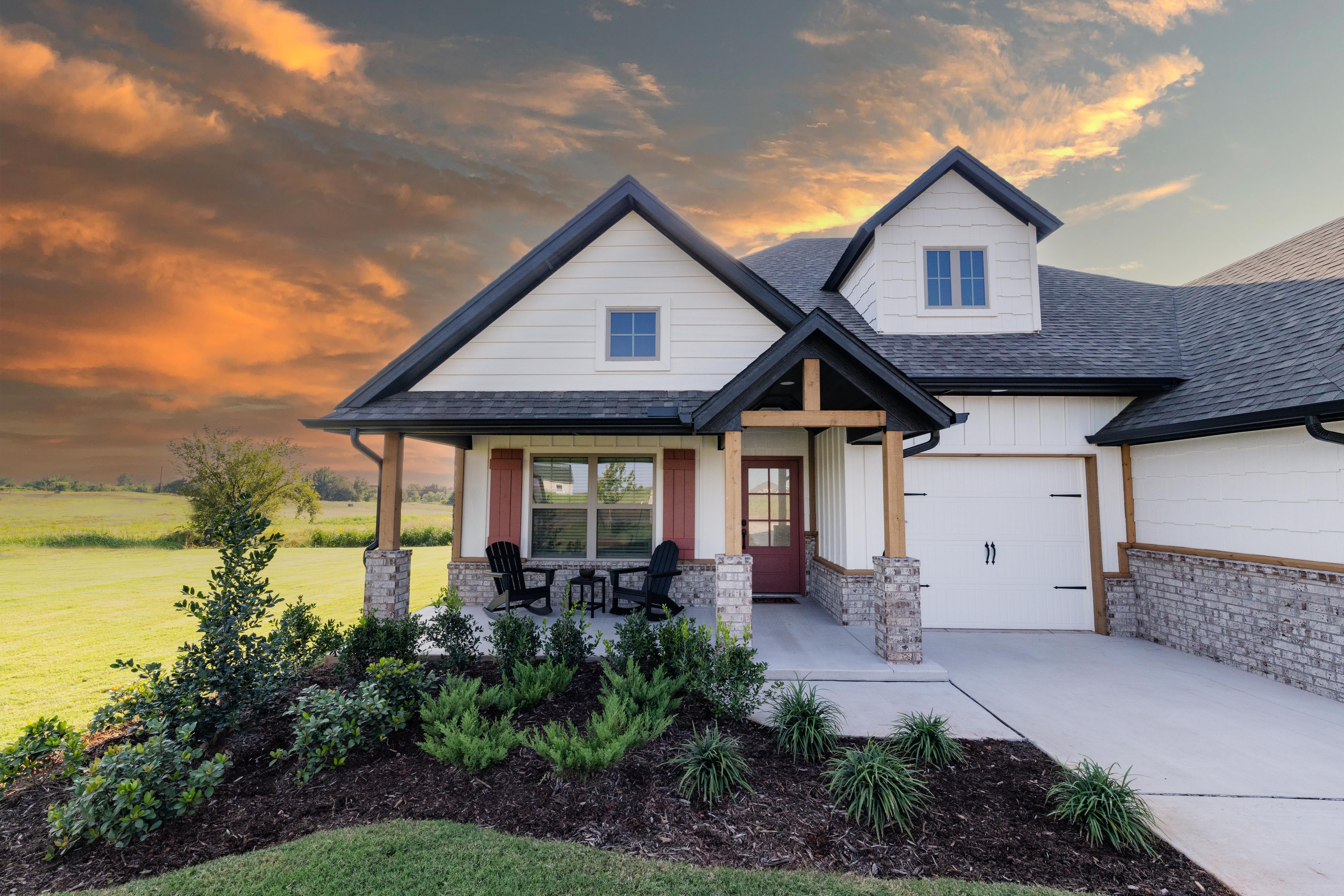 New Homes in Guthrie in Sunset Ridge - 701 Still Meadows - Model Home