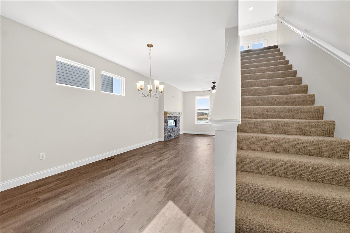 Stairs to Second Floor