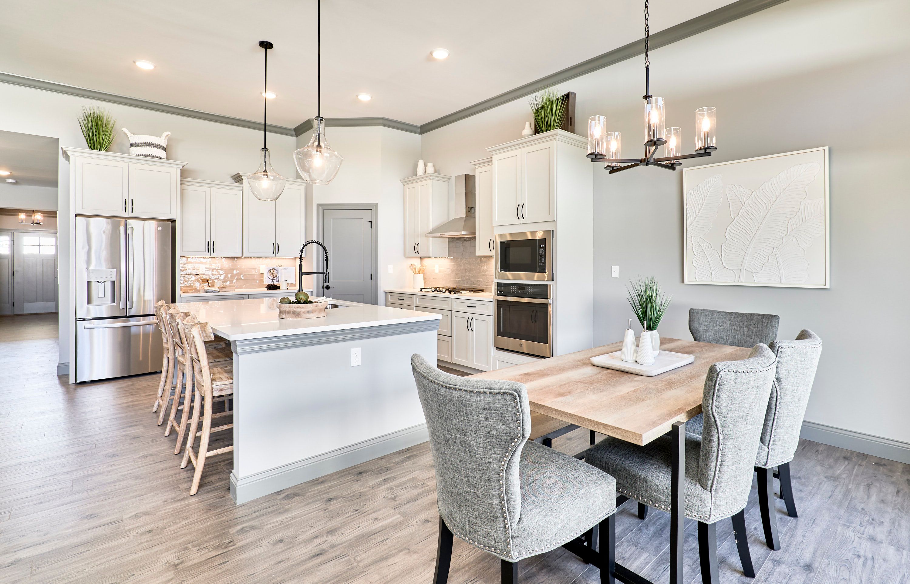 Options Shown, On Display at Sommerset Estates in O'Fallon
