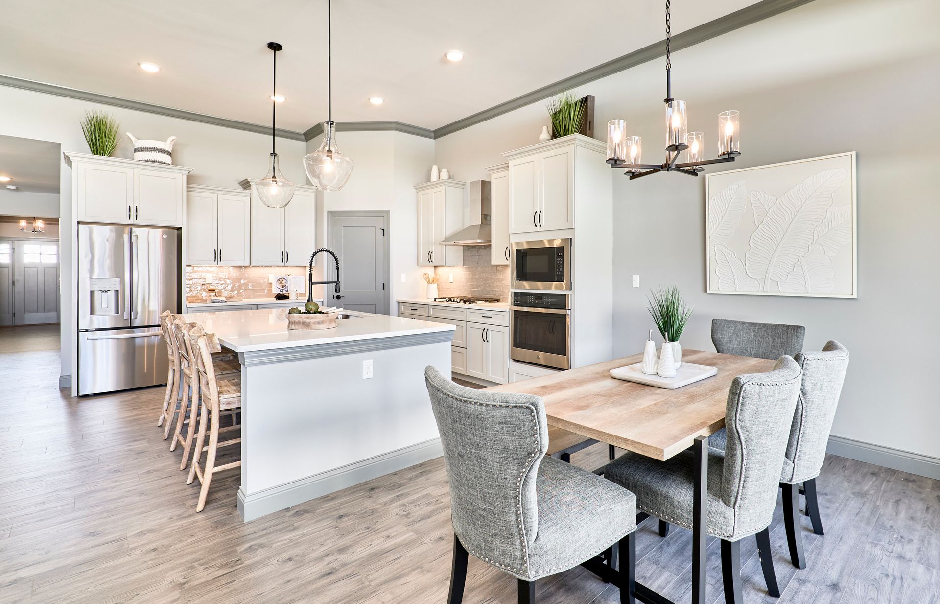Options Shown, On Display at Sommerset Estates in O'Fallon